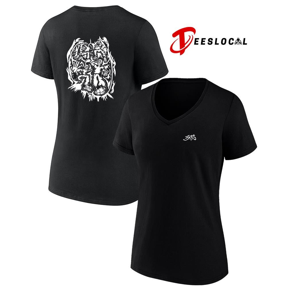 3Fs friends art graphic shirt