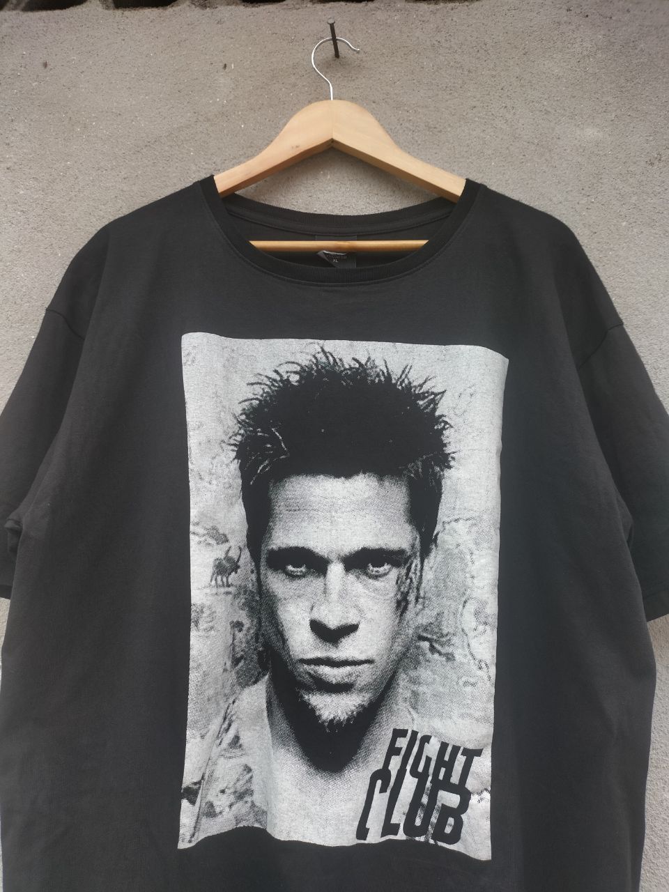 Rap Tees Vintage Fight Club Tyler Durden Movie T Shirt 2000s Hoodie, Sweatshirt | PodTeesHub.com