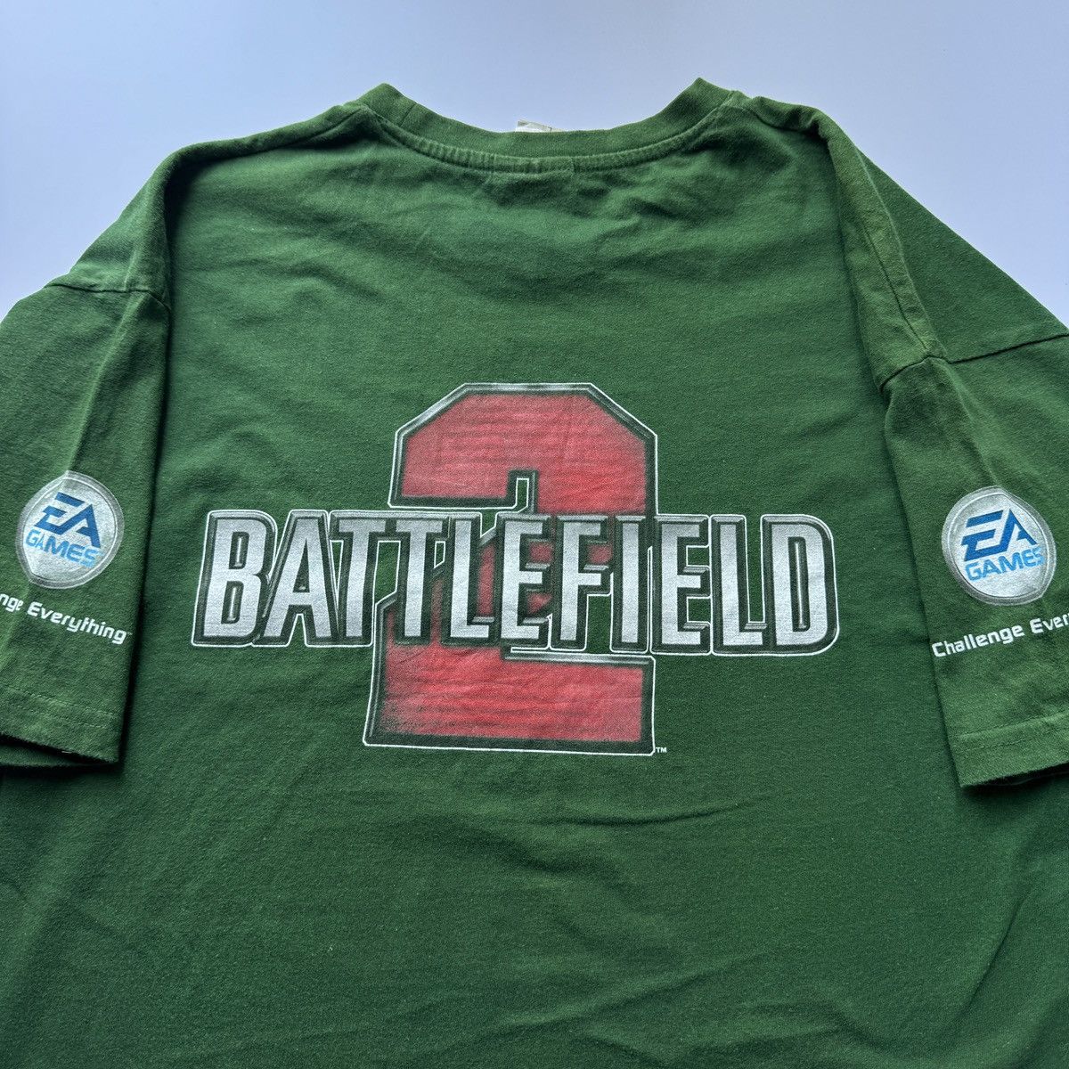 Playstation 2005 Battlefield 2 Ea Sports Video Game Promo Tee Y2k 2000s Hoodie, Sweatshirt | PodTeesHub.com