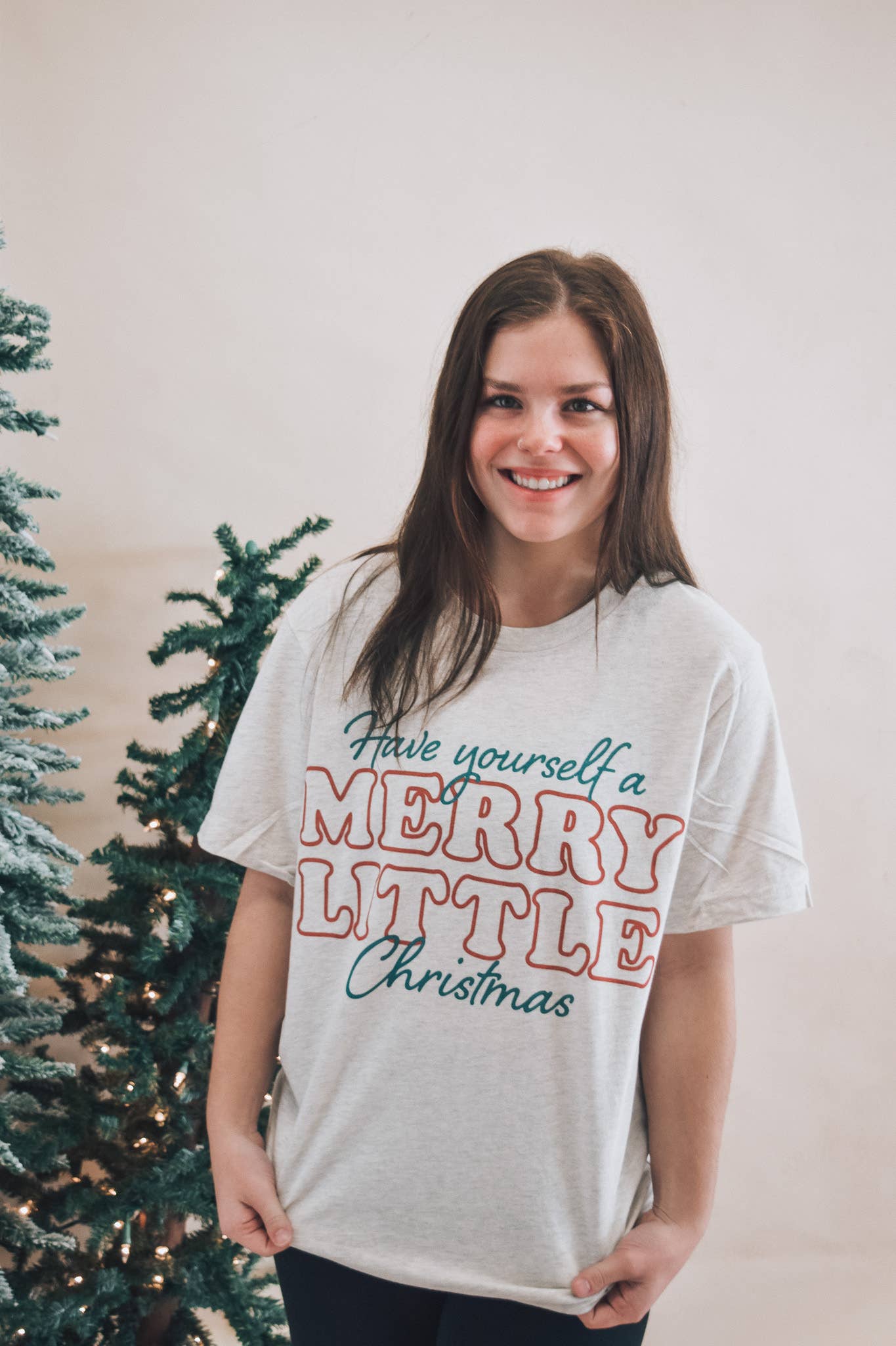 Merry Little Christmas Tee Hoodie, Sweatshirt | PodTeesHub.com