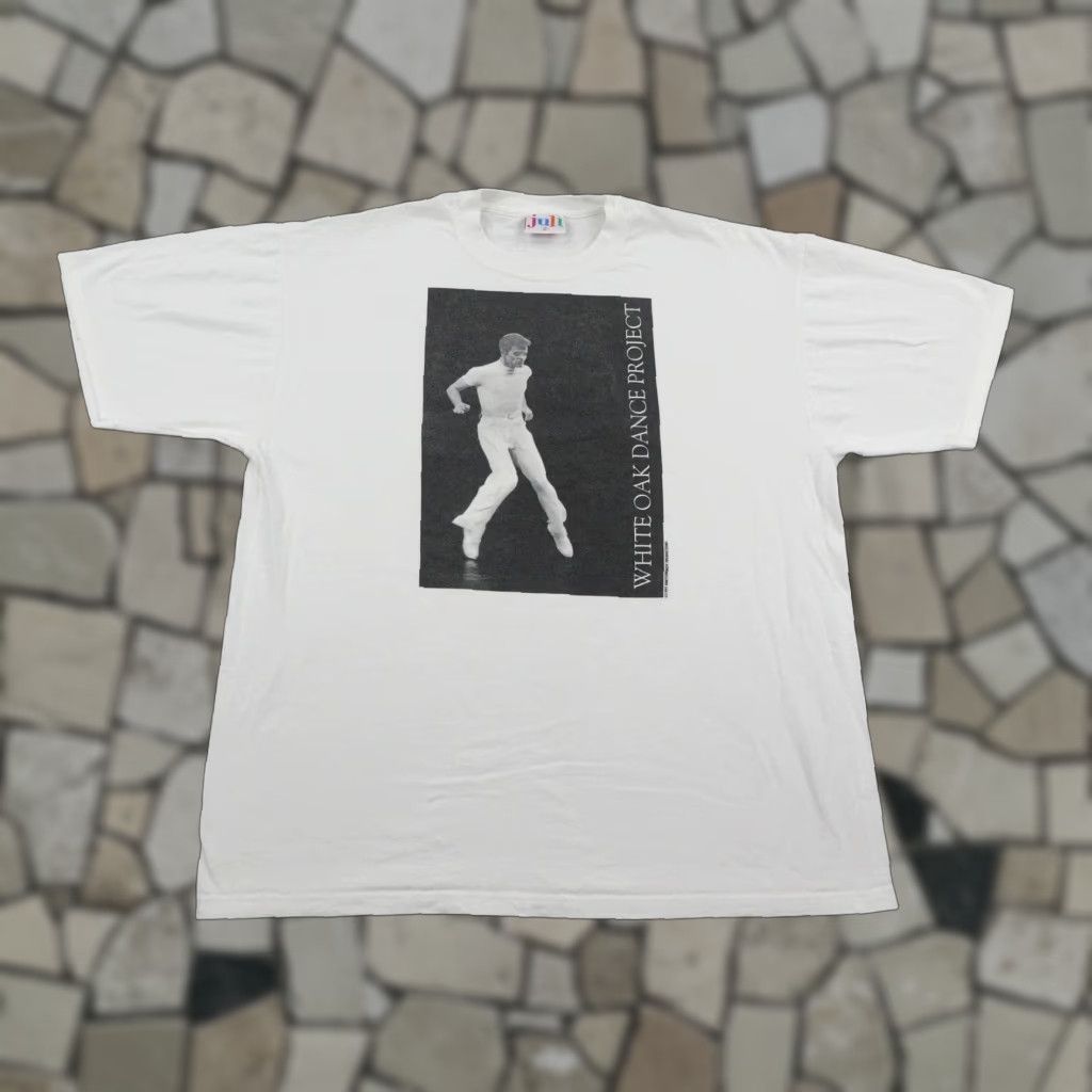 Dancer Vintage Mikail Baryshnikov Shirt Xl White Oak Dance Project 90s Print Da T-Shirts, Hoodie, Sweatshirt