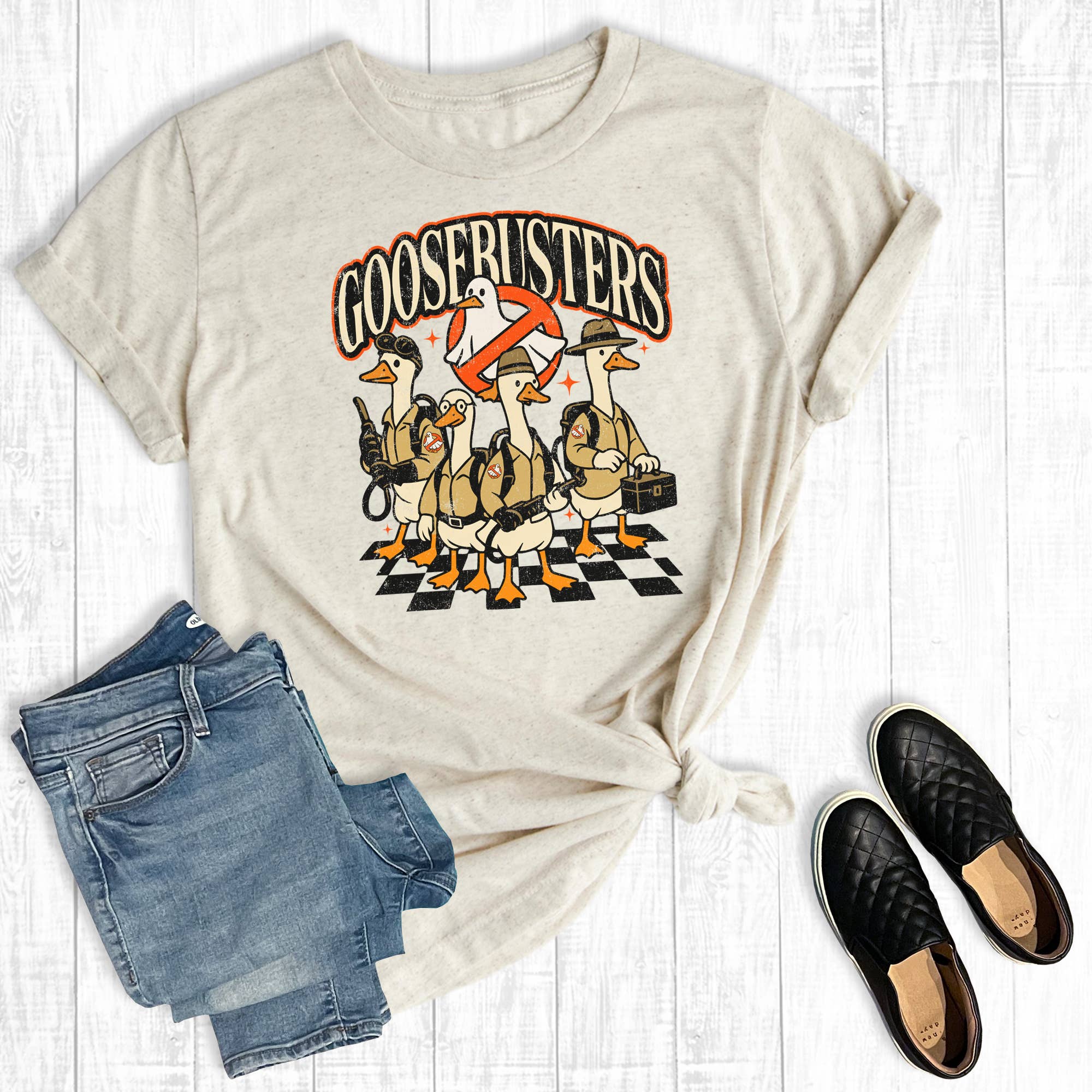 Halloween Goosebusters Graphic Tee Hoodie, Sweatshirt | PodTeesHub.com