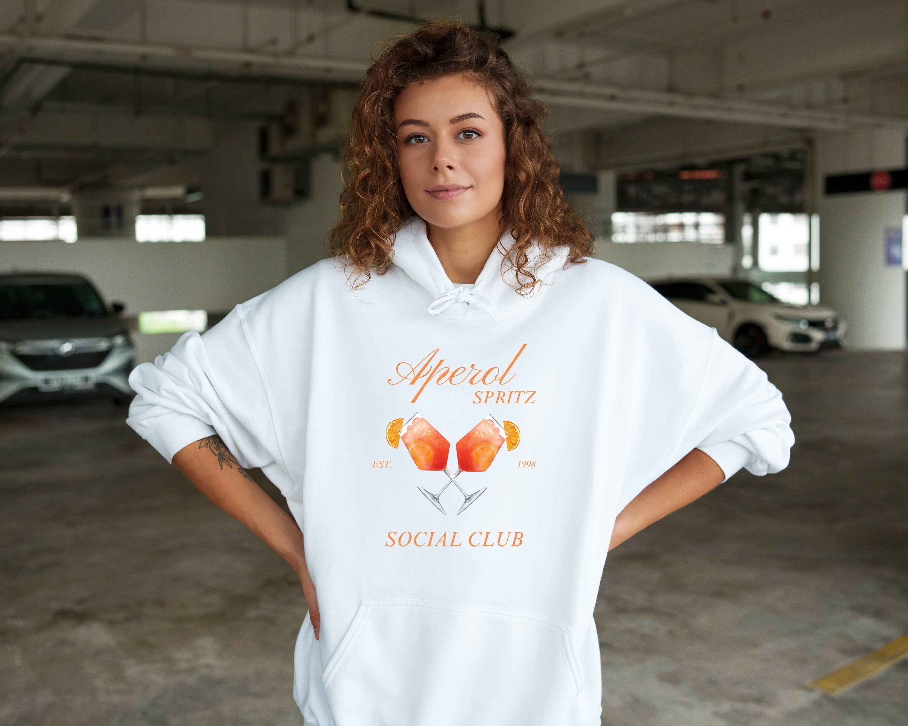 Aperol Spritz Social Club, Cocktail Club, Hoodie T-Shirts, Sweatshirt | PodTeesHub.com