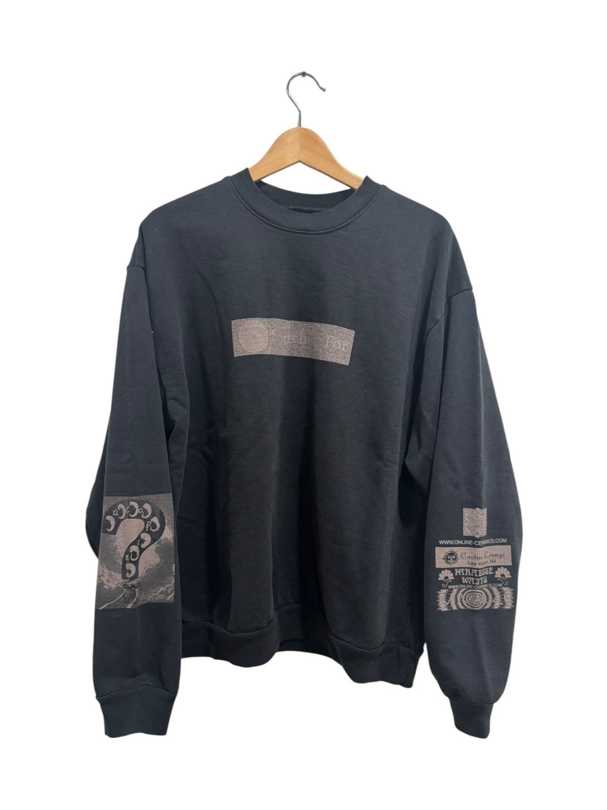 Scott Travis Scott X Online Ceramics Utopia Crewneck Black T-Shirts, Hoodie, Sweatshirt | PodTeesHub.com