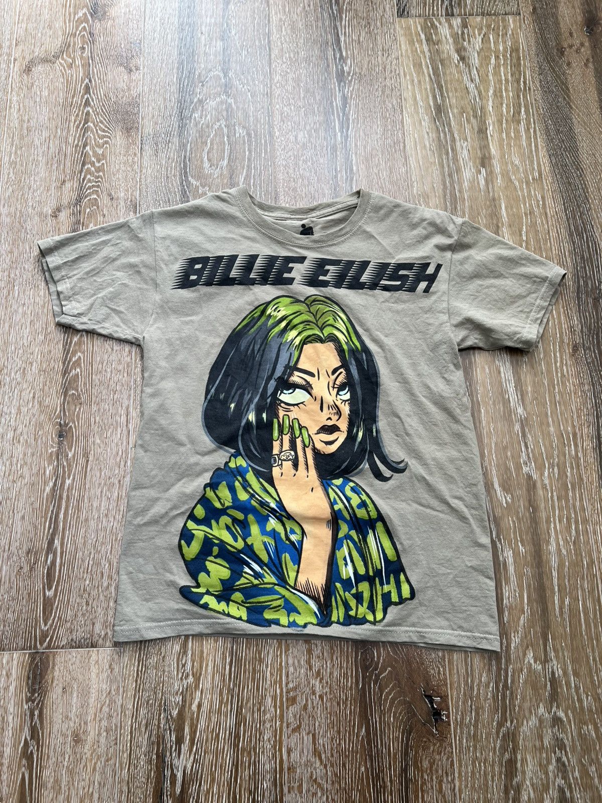 Vintage Billie Eilish Anime Cartoon T-Shirts, Hoodie, Sweatshirt