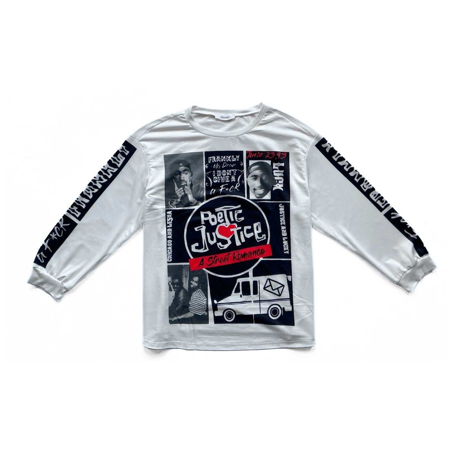 Maison Margiela Tupac Poetic Justice Longsleeve T Shirt Hoodie, Sweatshirt | PodTeesHub.com