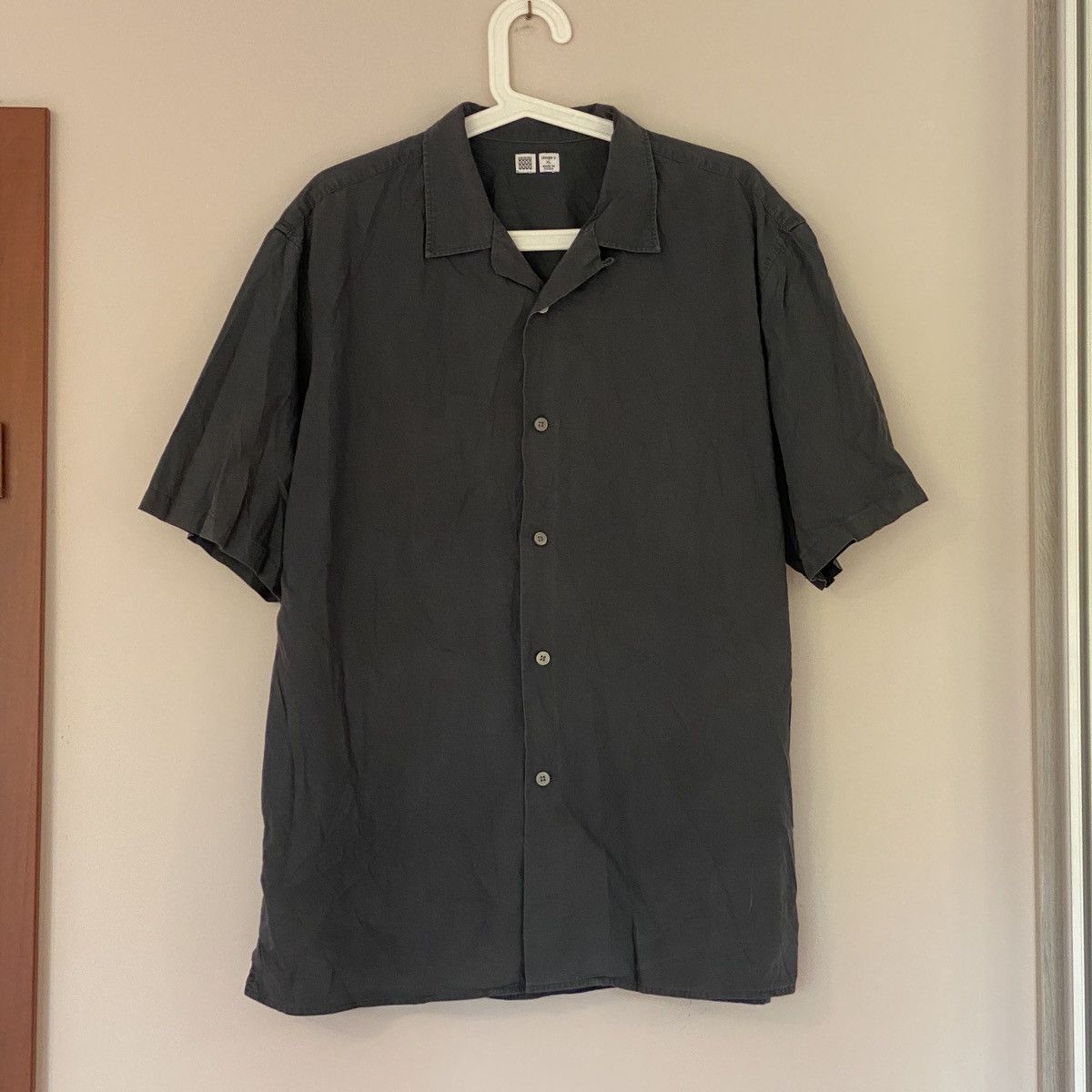 Uniqlo Japanese Cargo Khaki Oversized Y2k Shirt Hoodie, Sweatshirt | PodTeesHub.com