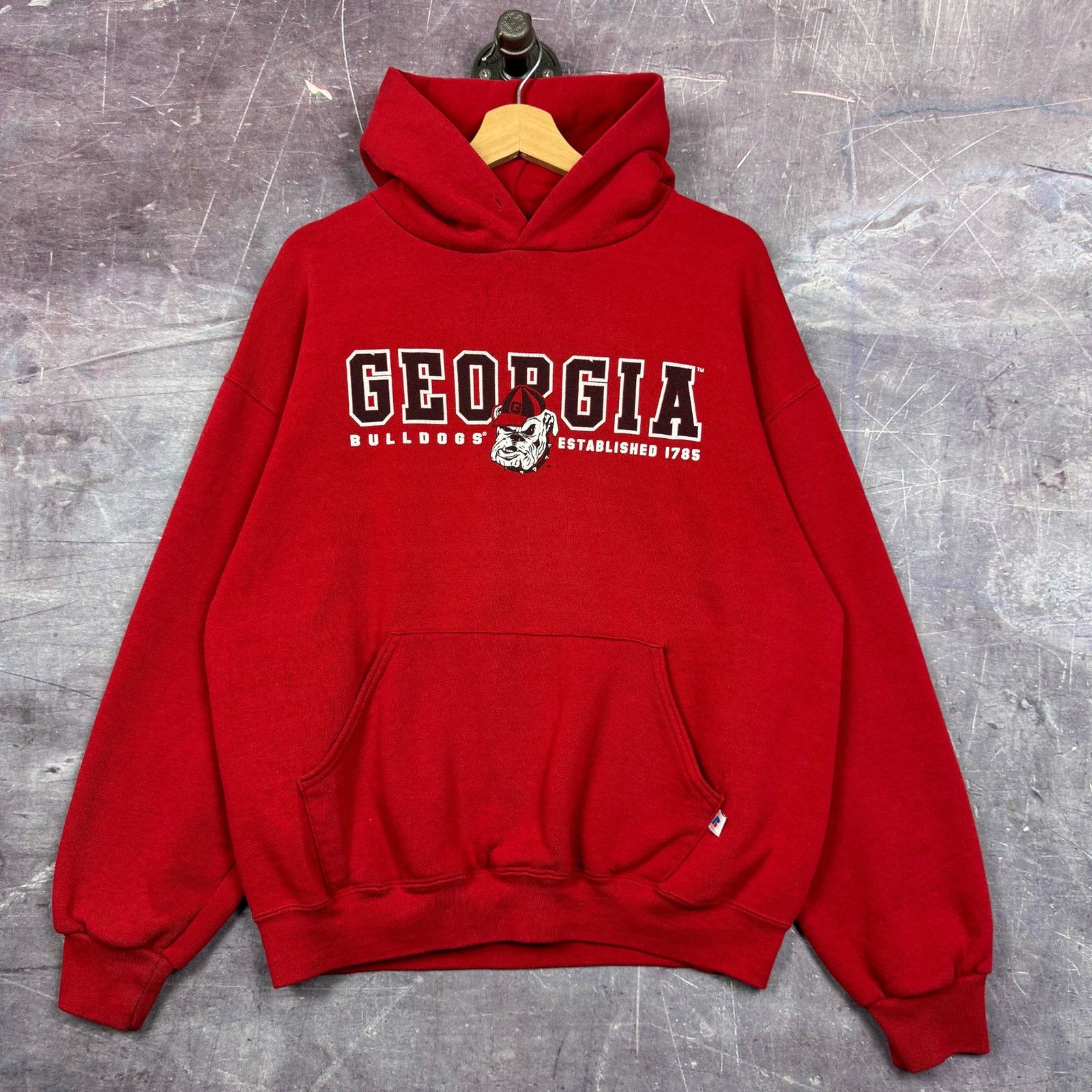 Vintage 90s Georgia Bulldogs Russell Athletic L 1954 T-Shirts, Hoodie, Sweatshirt