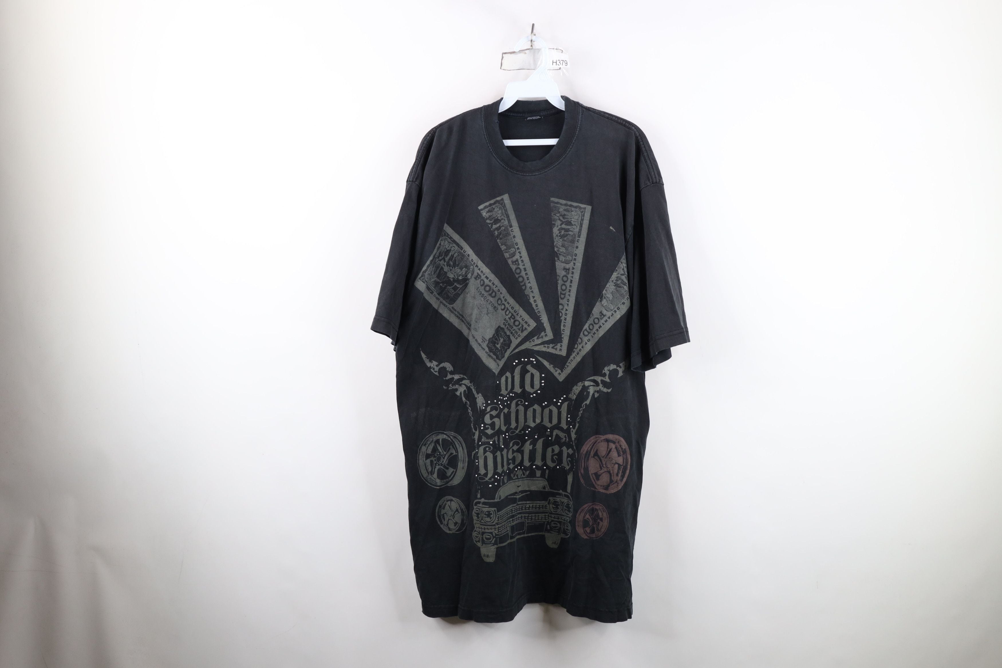 Vintage Y2k Streetwear School Hustles Rap Hip Hop T Shirt Hoodie, Sweatshirt | PodTeesHub.com