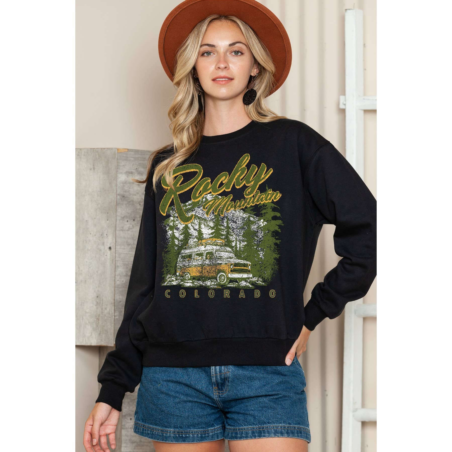Rocky Mountain Colorado Crewneck Sweater T-Shirts, Hoodie, Sweatshirt | PodTeesHub.com