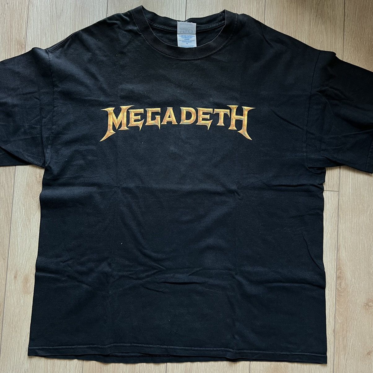 Megadeth Vintage Black Tshirt Hoodie, Sweatshirt | PodTeesHub.com