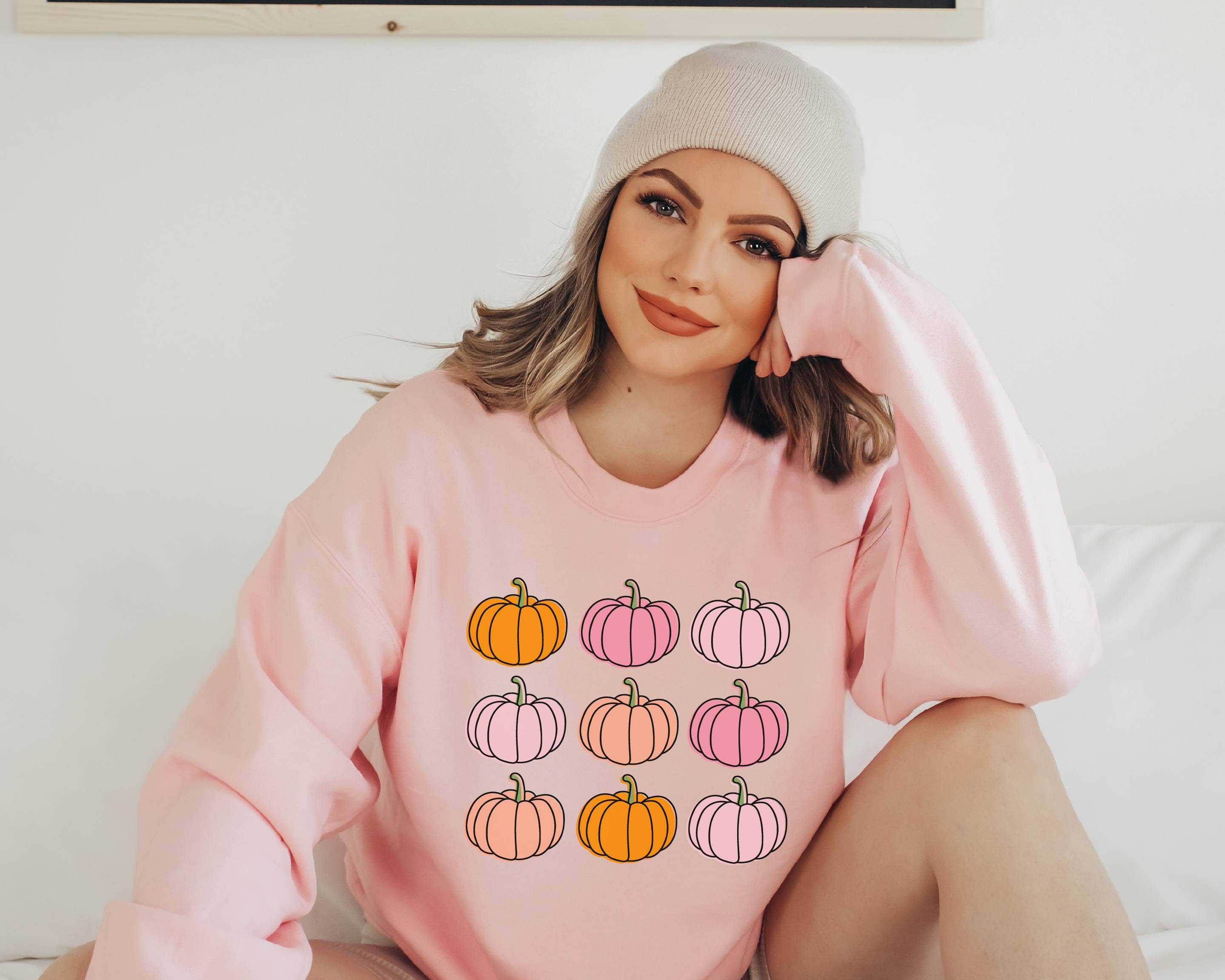 Fall Sweatshirt, Trendy Fall Sweatshirts, Pumpkin Sweatshirt T-Shirts, Hoodie | PodTeesHub.com