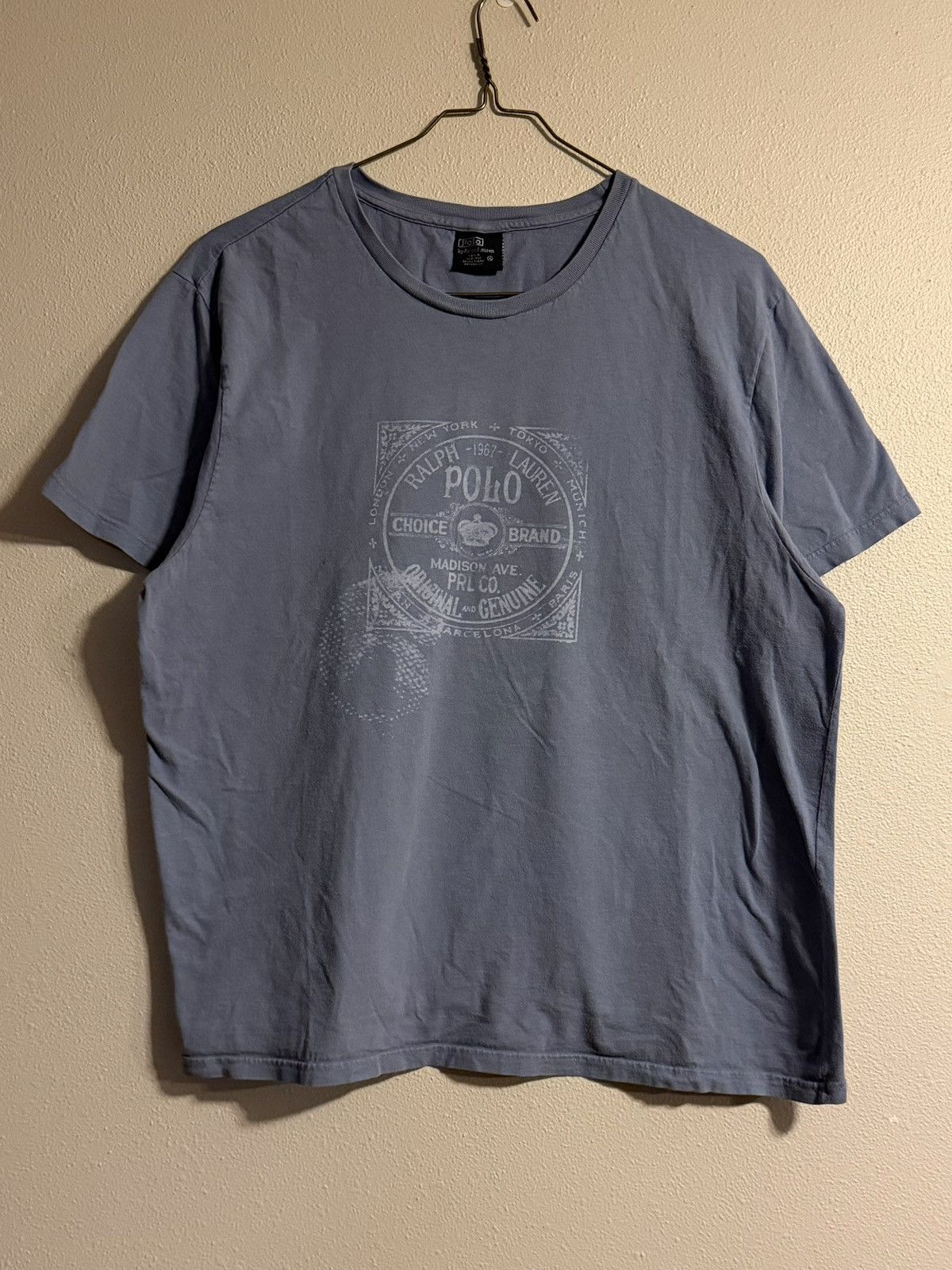 Polo Ralph Lauren Vtg Polo Rl Madison Ave Choice Brand Graphic Tee Hoodie, Sweatshirt | PodTeesHub.com