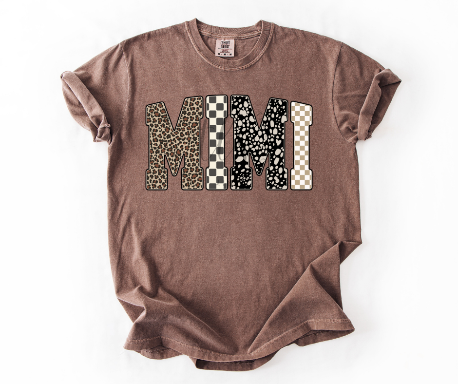 Mimi Leopard Checkered T-Shirt Hoodie, Sweatshirt | PodTeesHub.com