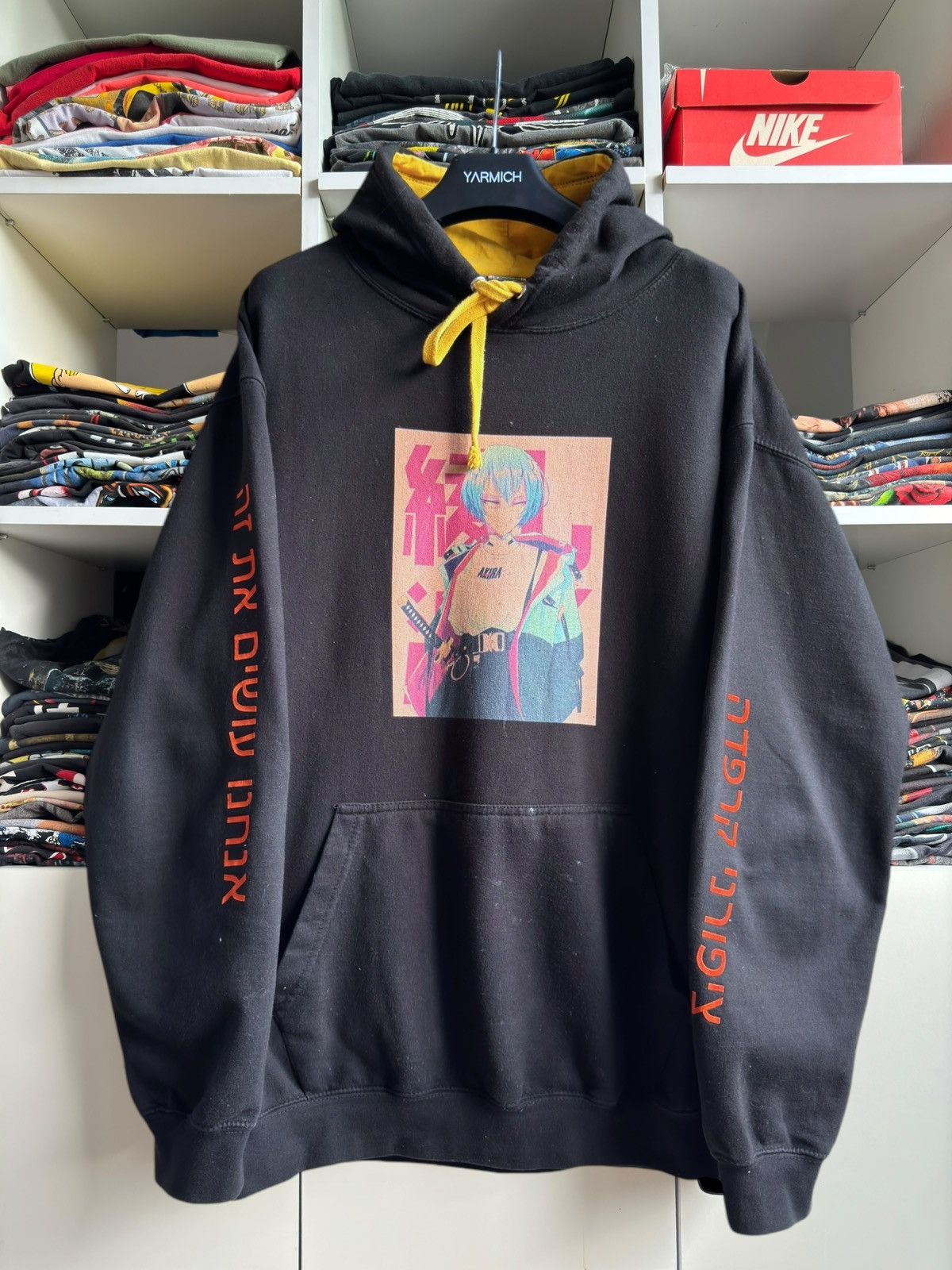 Vintage Evangelion Anime Movie Hoodie T-Shirts, Sweatshirt | PodTeesHub.com