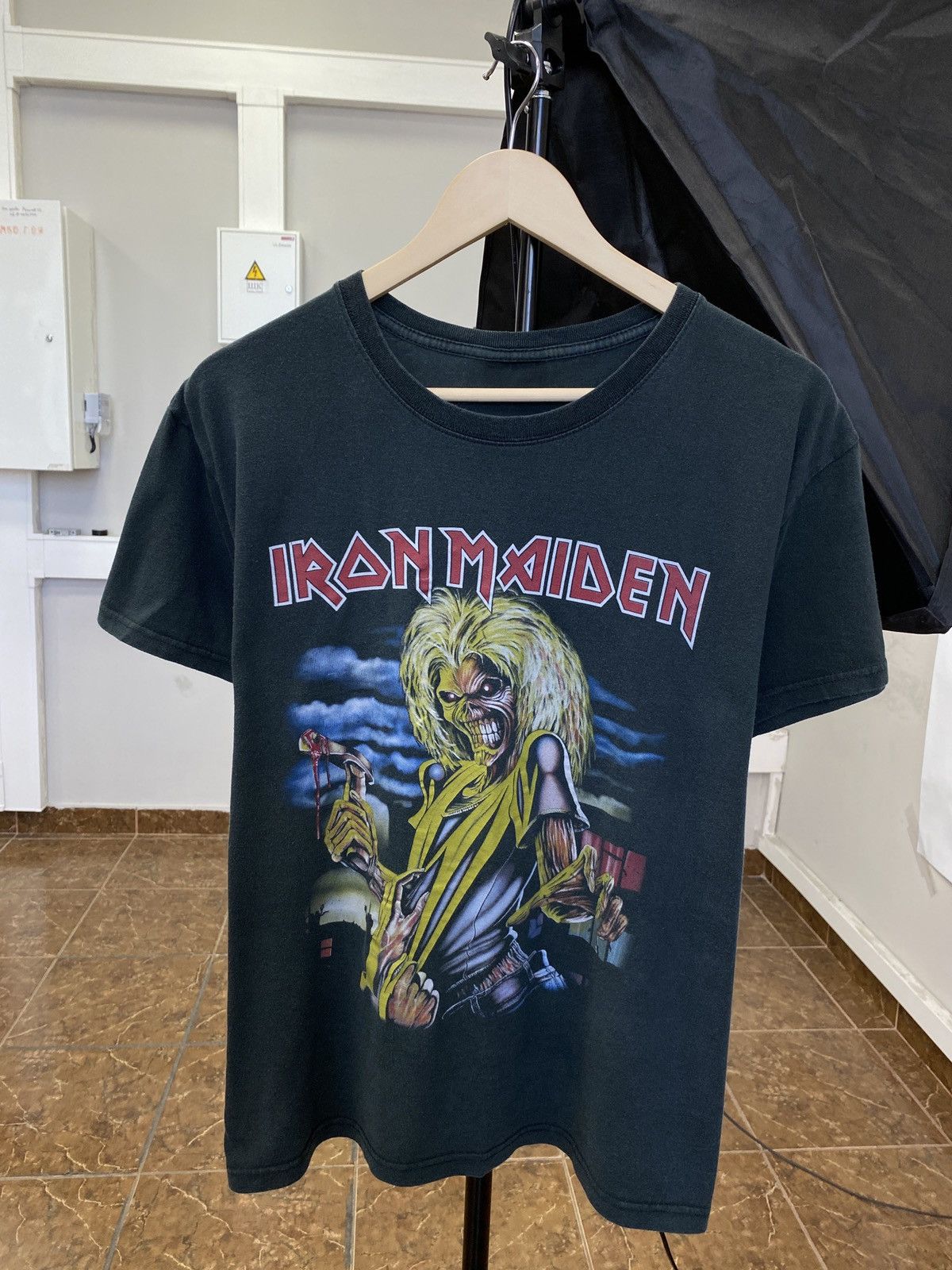 Iron Maiden Vintage 90s Iron Maiden Death Skull Skeleton T Shirt Retro Hoodie, Sweatshirt | PodTeesHub.com