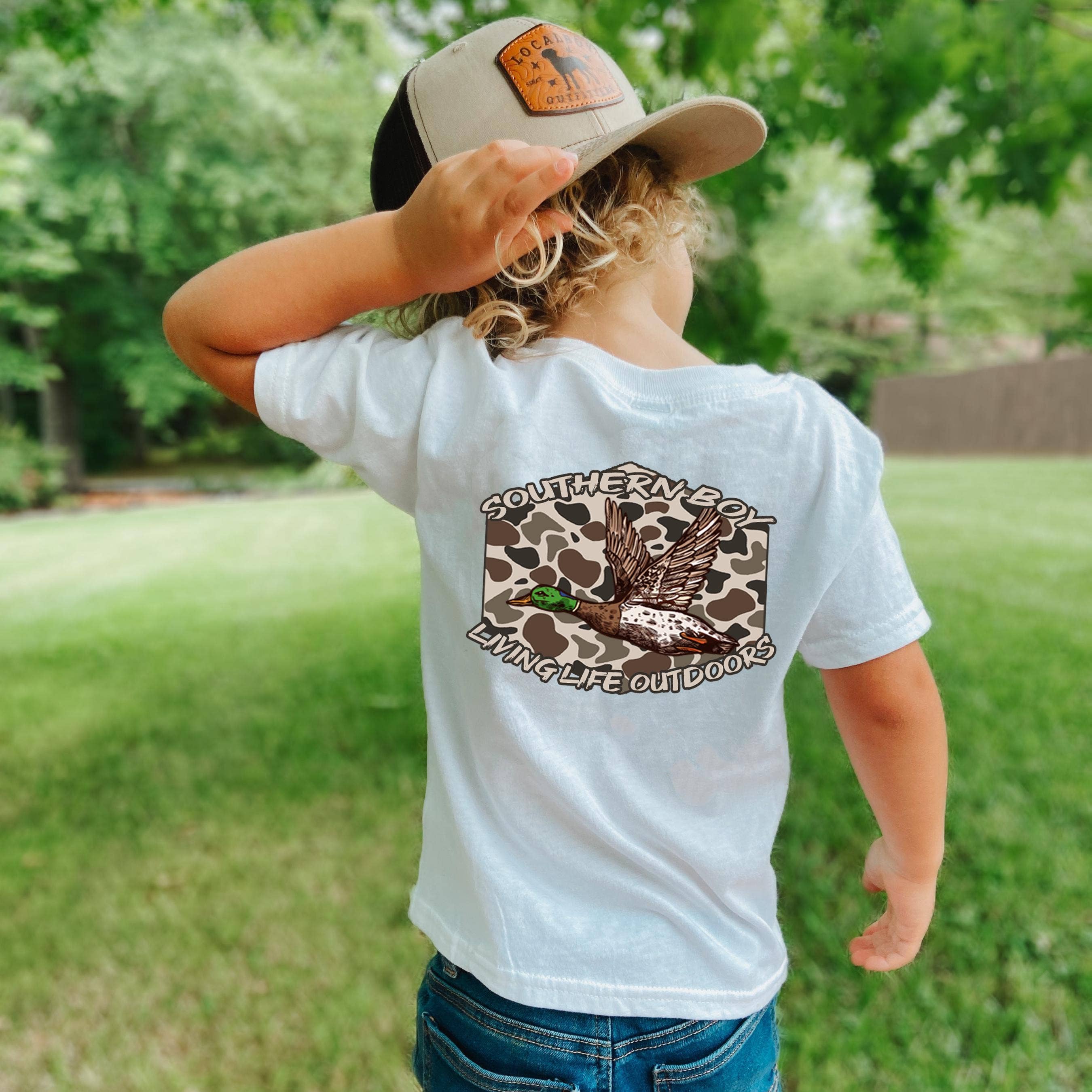 Southern Boy Duck Camo Shirt Hoodie, Sweatshirt | PodTeesHub.com