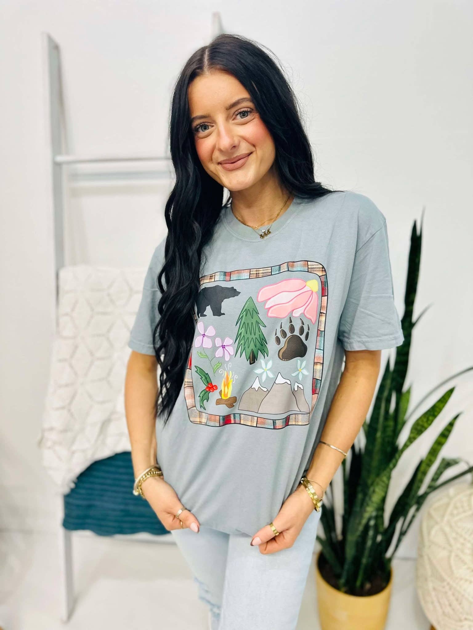 Mountains Collage Frame Dtf Tee Hoodie, Sweatshirt | PodTeesHub.com