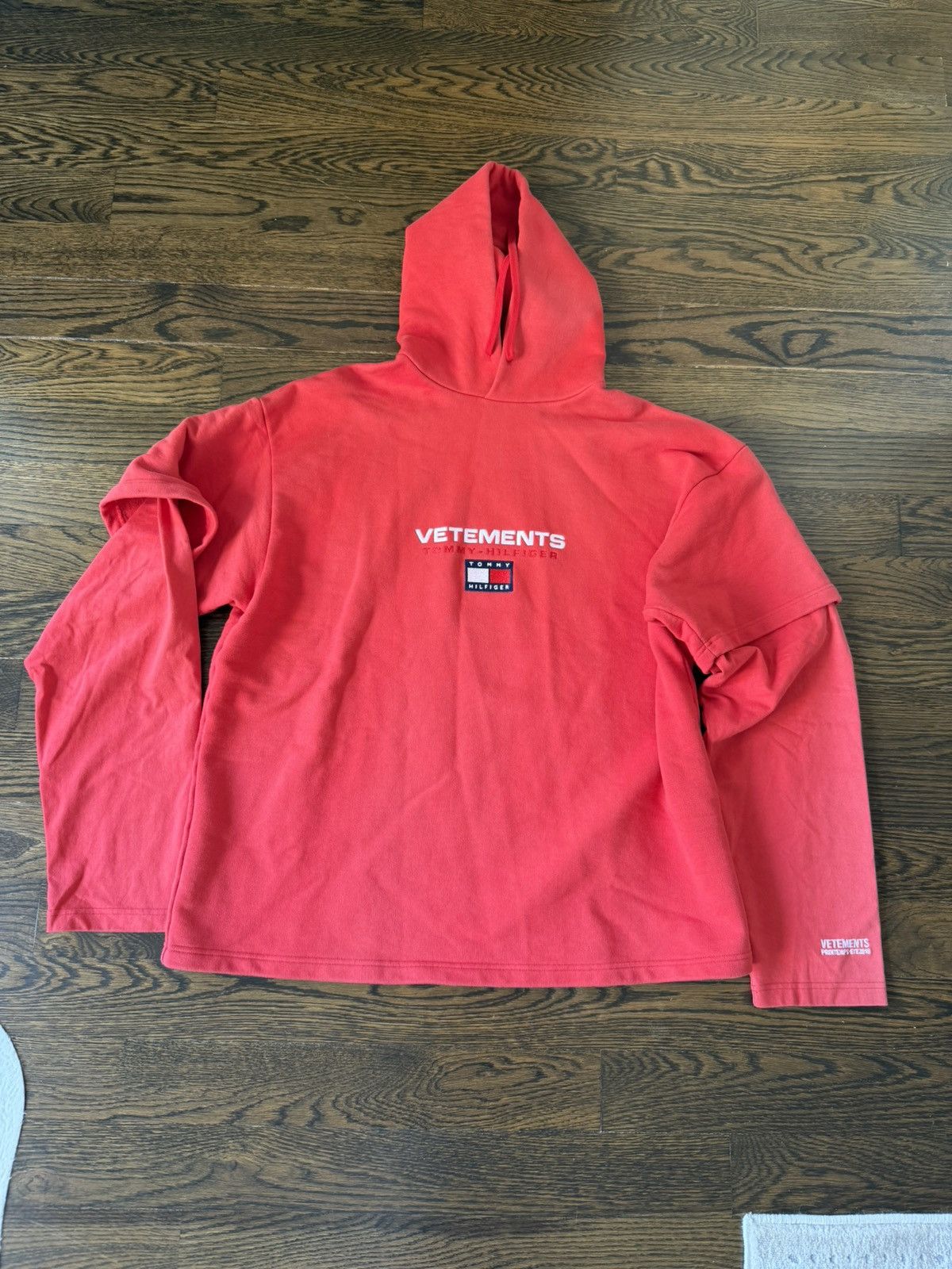 Vetements X Tommy Hilfiger Hoodie T-Shirts, Sweatshirt | PodTeesHub.com