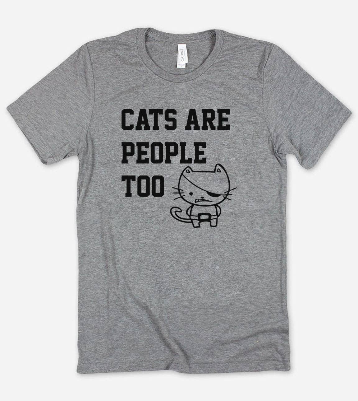 Cats Are People Too - Funny Sassy Cats Animal Lover T-Shirt Hoodie, Sweatshirt | PodTeesHub.com