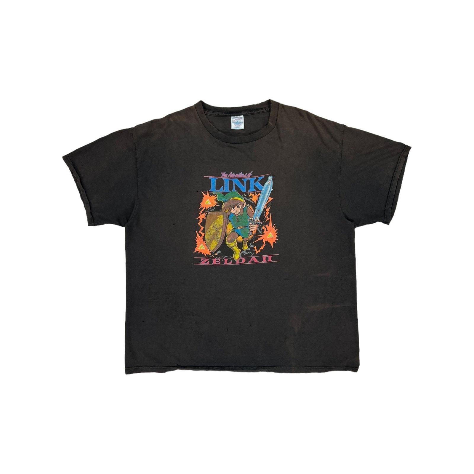 Vintage Y2k The Adventure Of Link Zelda Ii Video Game Tee Hoodie, Sweatshirt | PodTeesHub.com