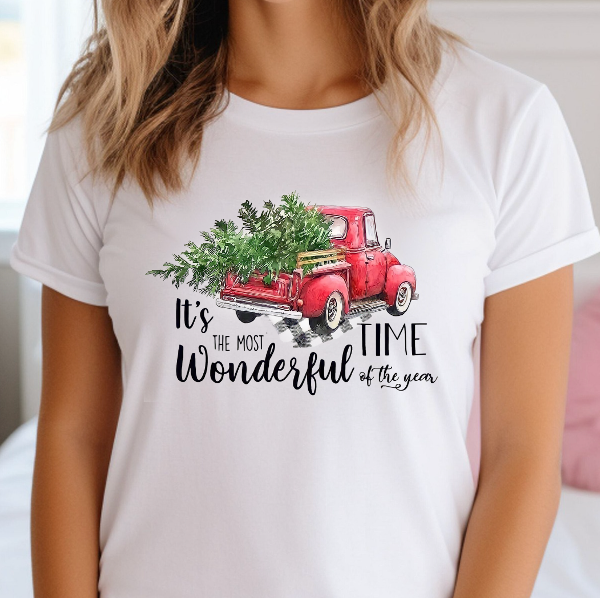 Most Wonderful Time of Year Christmas Tee Hoodie, Sweatshirt | PodTeesHub.com