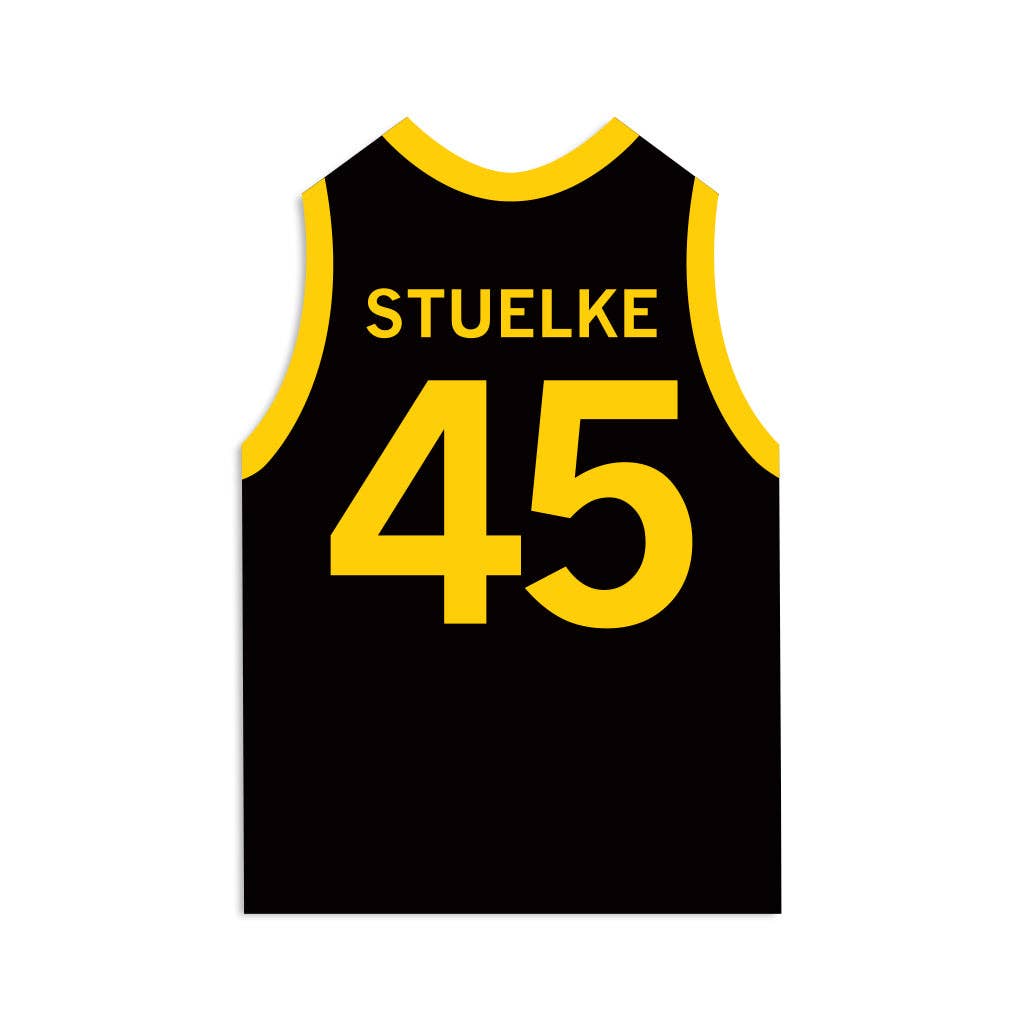 Hannah Stuelke 45 Jersey Die-Cut Sticker T-Shirts, Hoodie, Sweatshirt | PodTeesHub.com