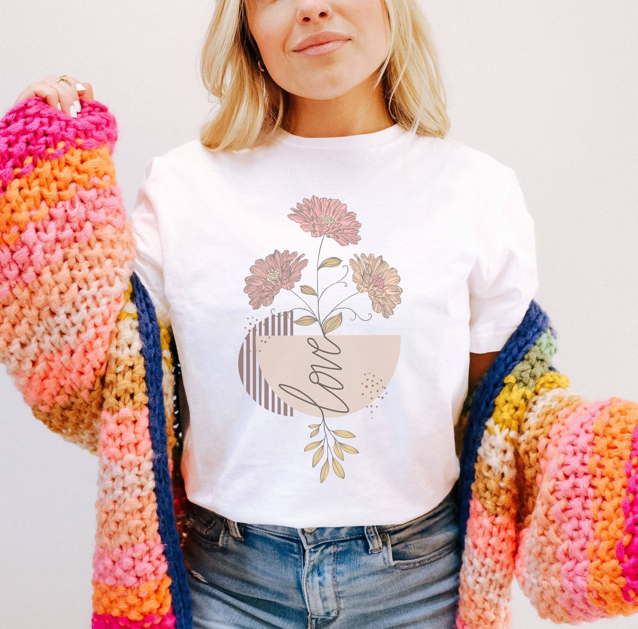 Love Abstract Art | Valentines Day Graphic Tee Hoodie, Sweatshirt | PodTeesHub.com