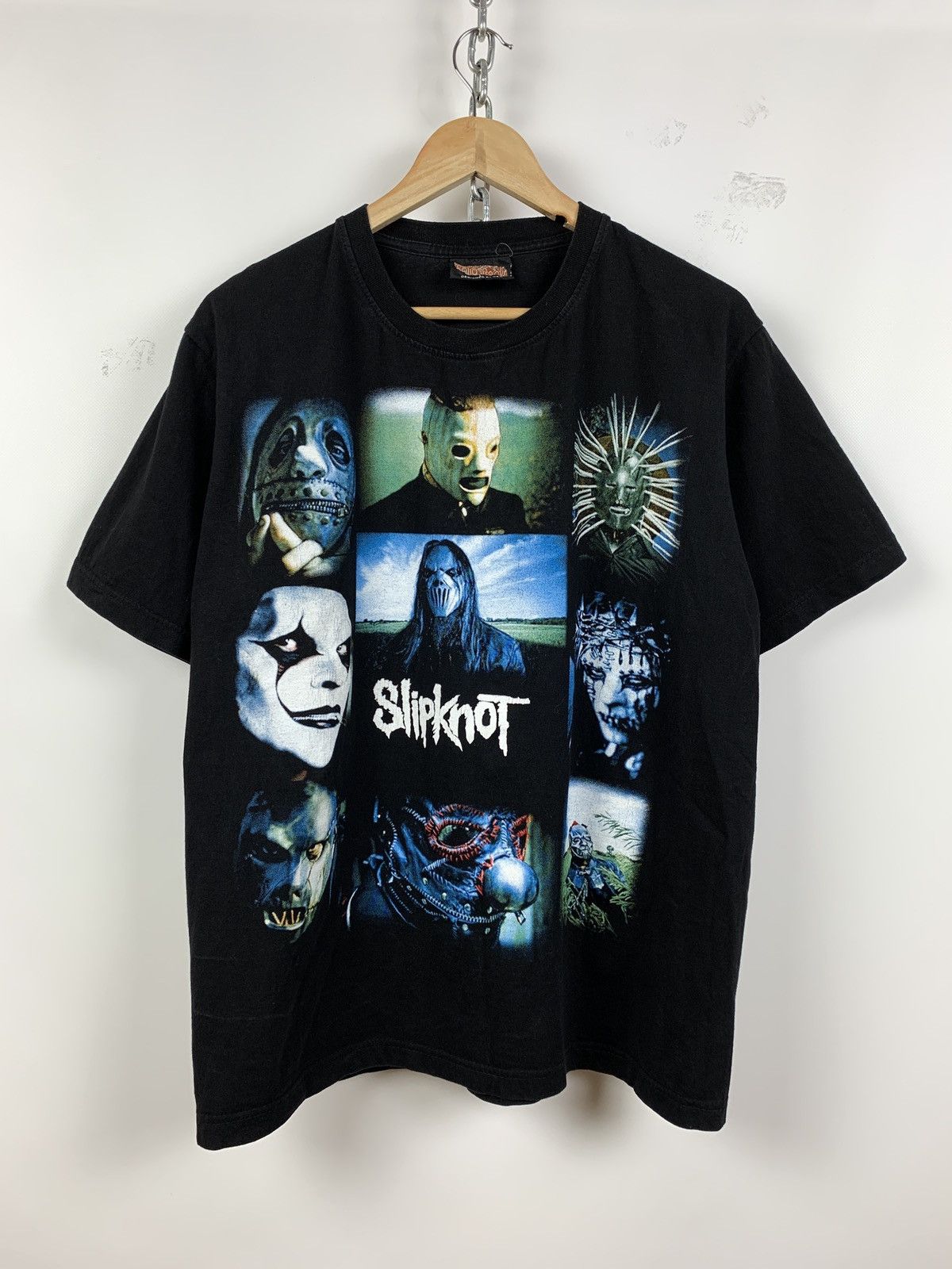 Band Tees 00s Vintage Slipknot Graphic Double Sided Band T Shirt Hoodie, Sweatshirt | PodTeesHub.com