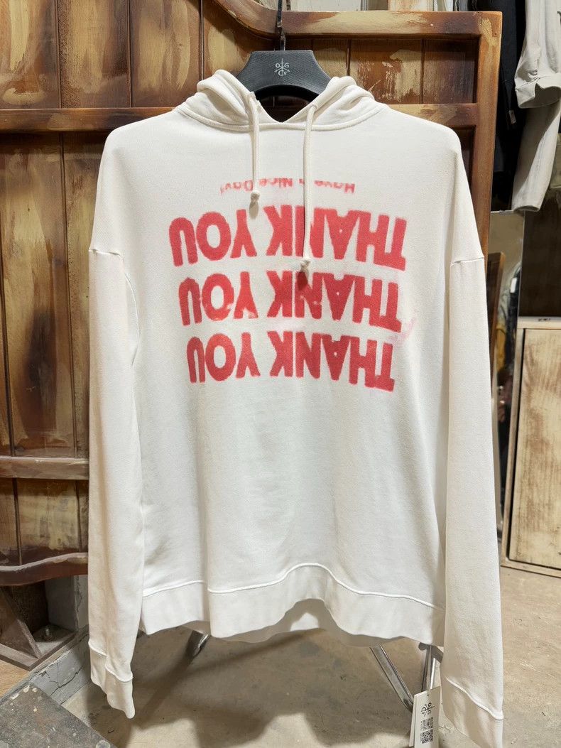 Simons Raf Simons Thank You Graphic Hoodie T-Shirts, Sweatshirt | PodTeesHub.com