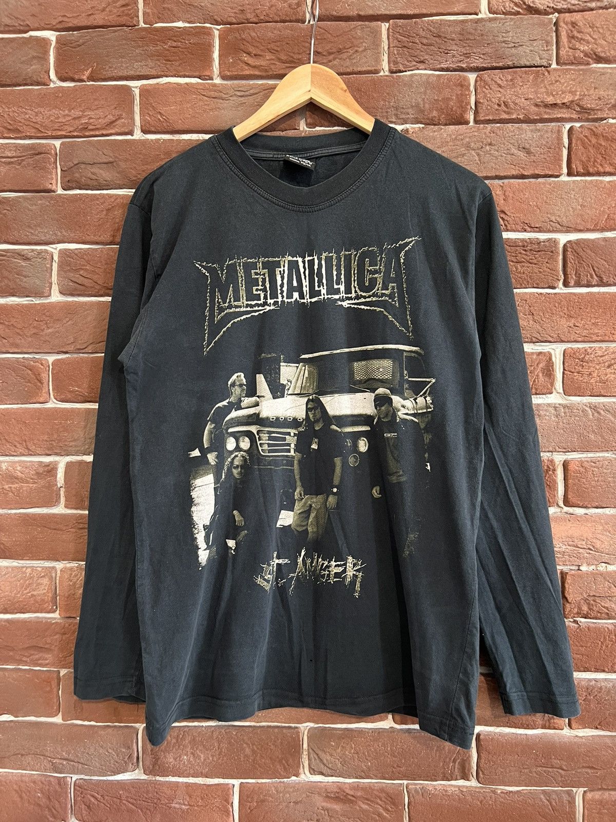 Metallica X Vintage Vintage 00s Metallica St Anger Heavy Metal Band Hype T-Shirts, Hoodie, Sweatshirt