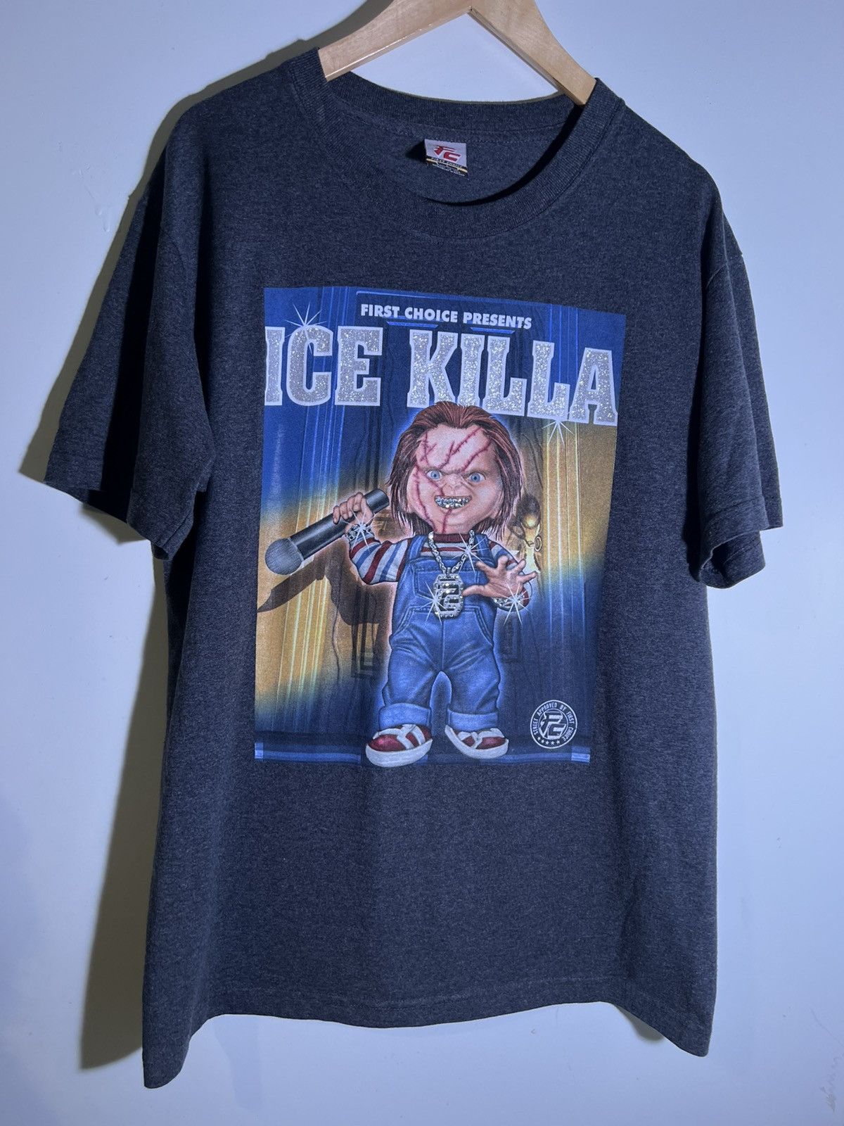 Vintage Y2k 2000 S Vintage Chucky First Choice Ice Killa Horror Tee Hoodie, Sweatshirt | PodTeesHub.com