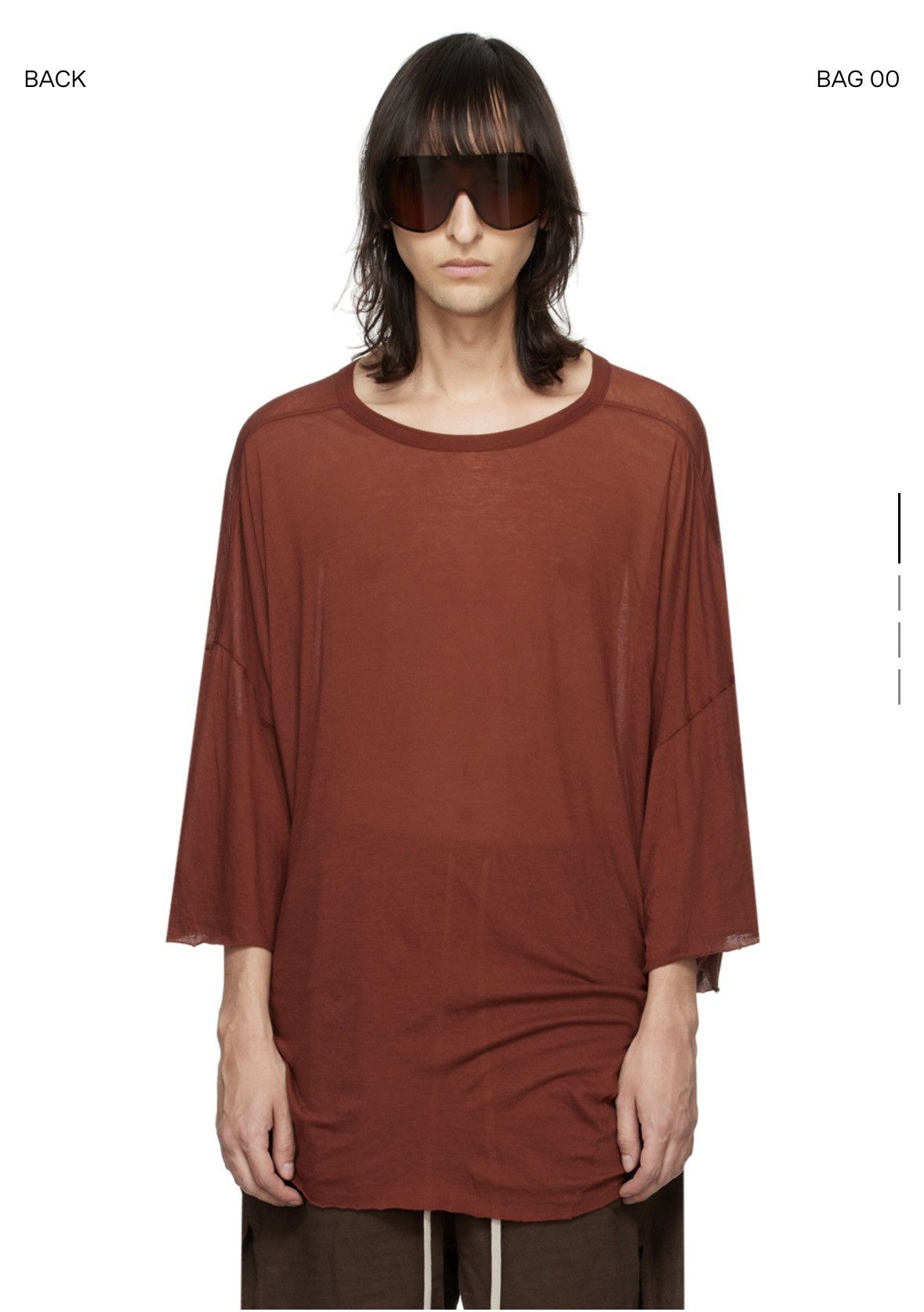 Owens Rick Owens Ss24 Lido Tommy Tee Shirt Unstable Cotton Hoodie, Sweatshirt | PodTeesHub.com