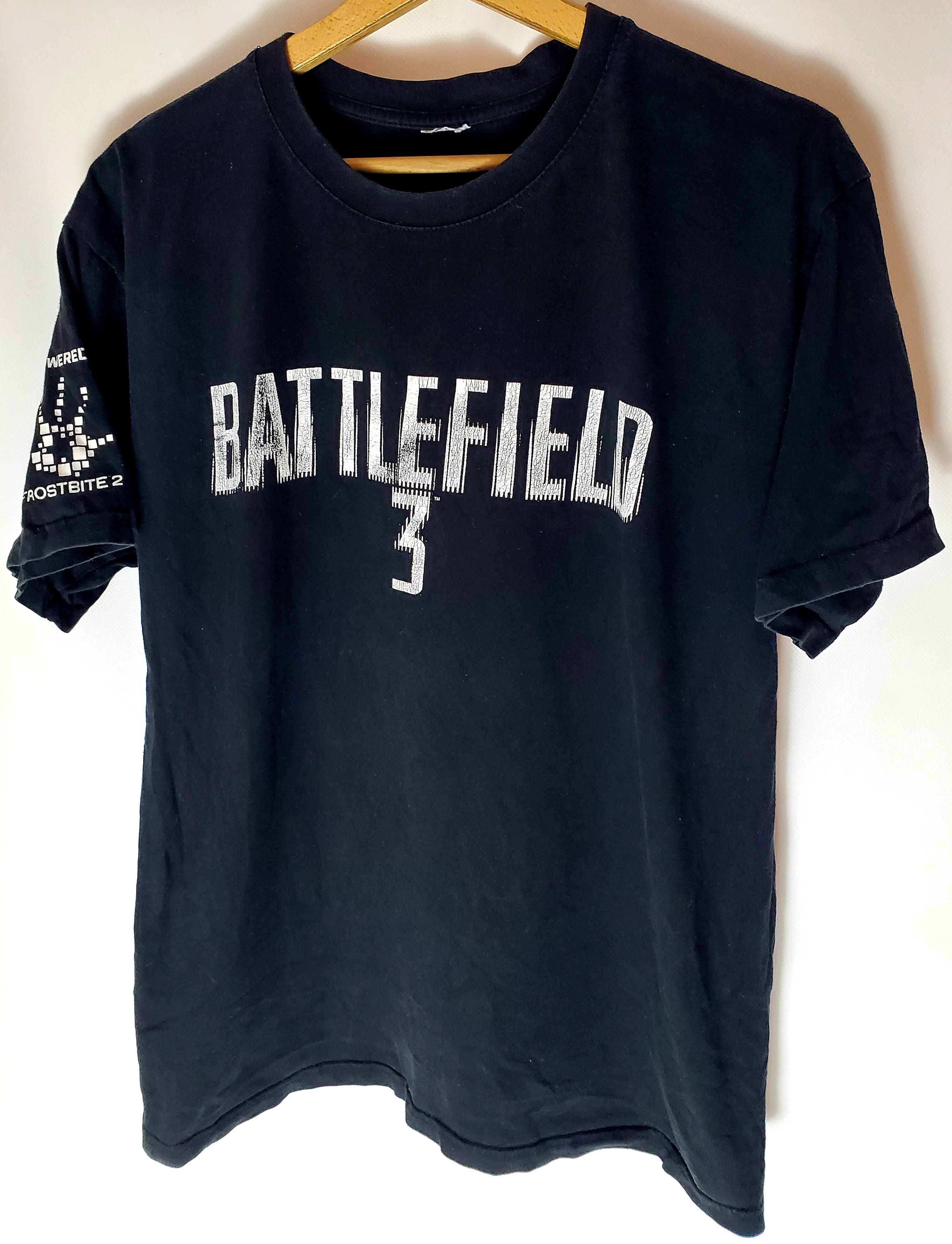 Playstation Vintage Battlefield 3 Ps3 Xbox 360 T Shirt Size M Hoodie, Sweatshirt | PodTeesHub.com