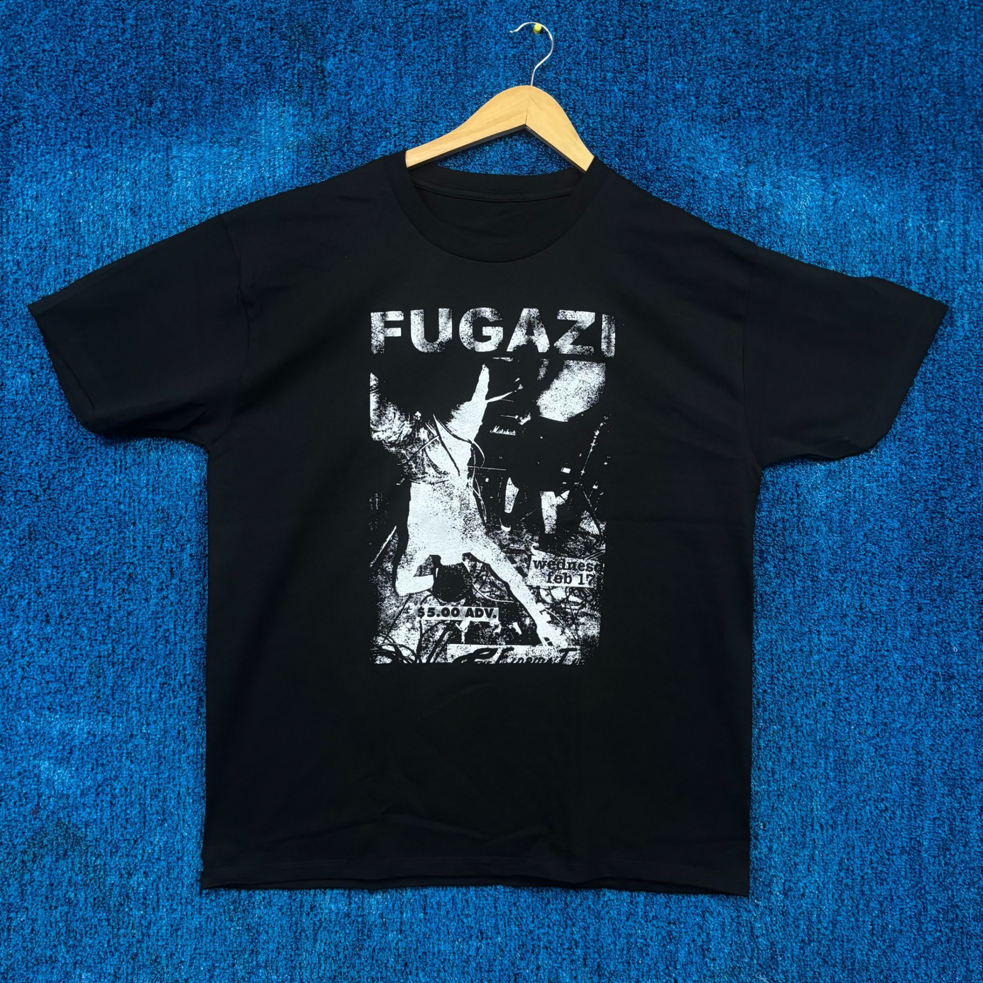 Fugazi Self Titled Ep 7 Songs Album Cover Punk Band Tee L Hoodie, Sweatshirt | PodTeesHub.com