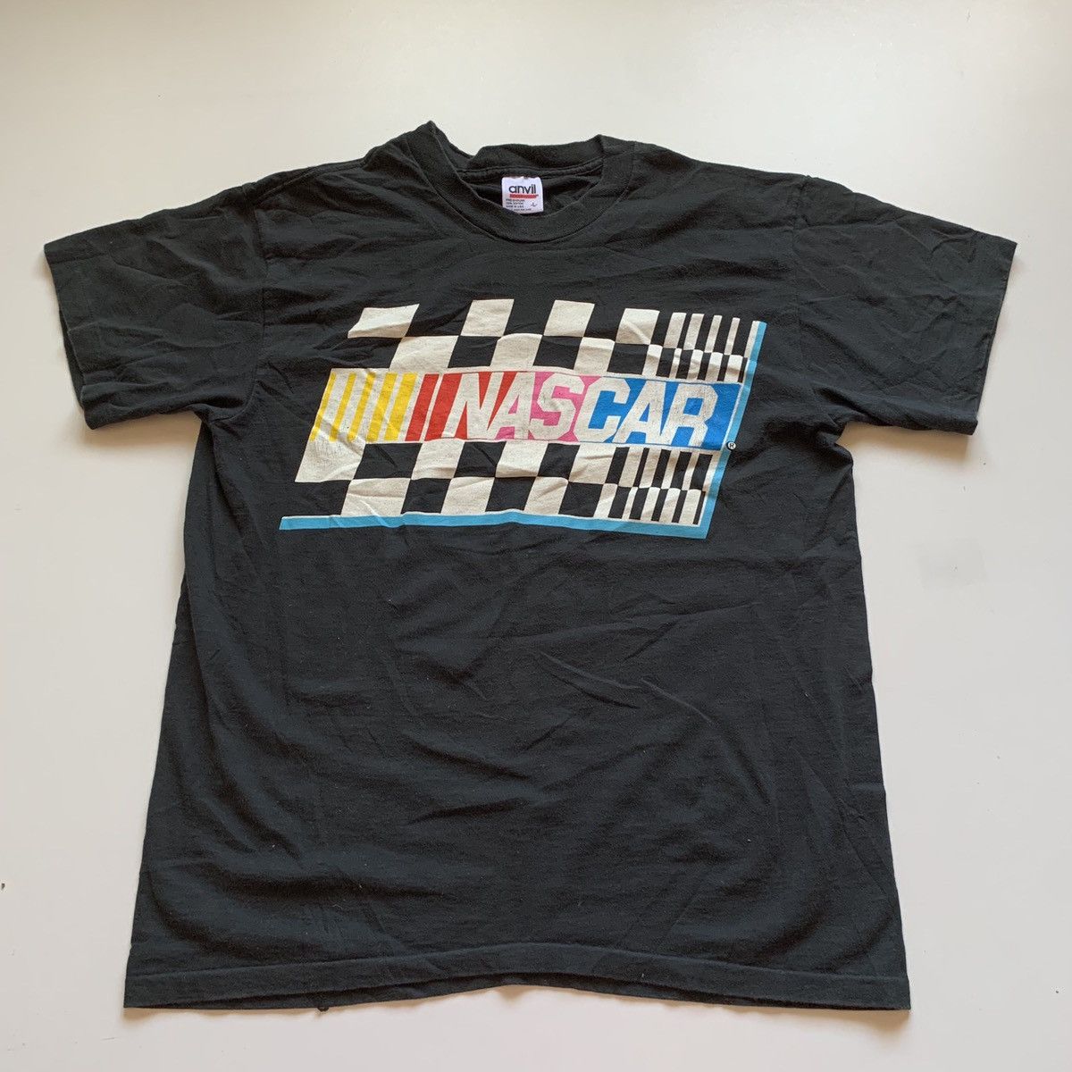 Vintage 1990s Nascar Racing Promo Graphic T Shirt Large Rare Hoodie, Sweatshirt | PodTeesHub.com