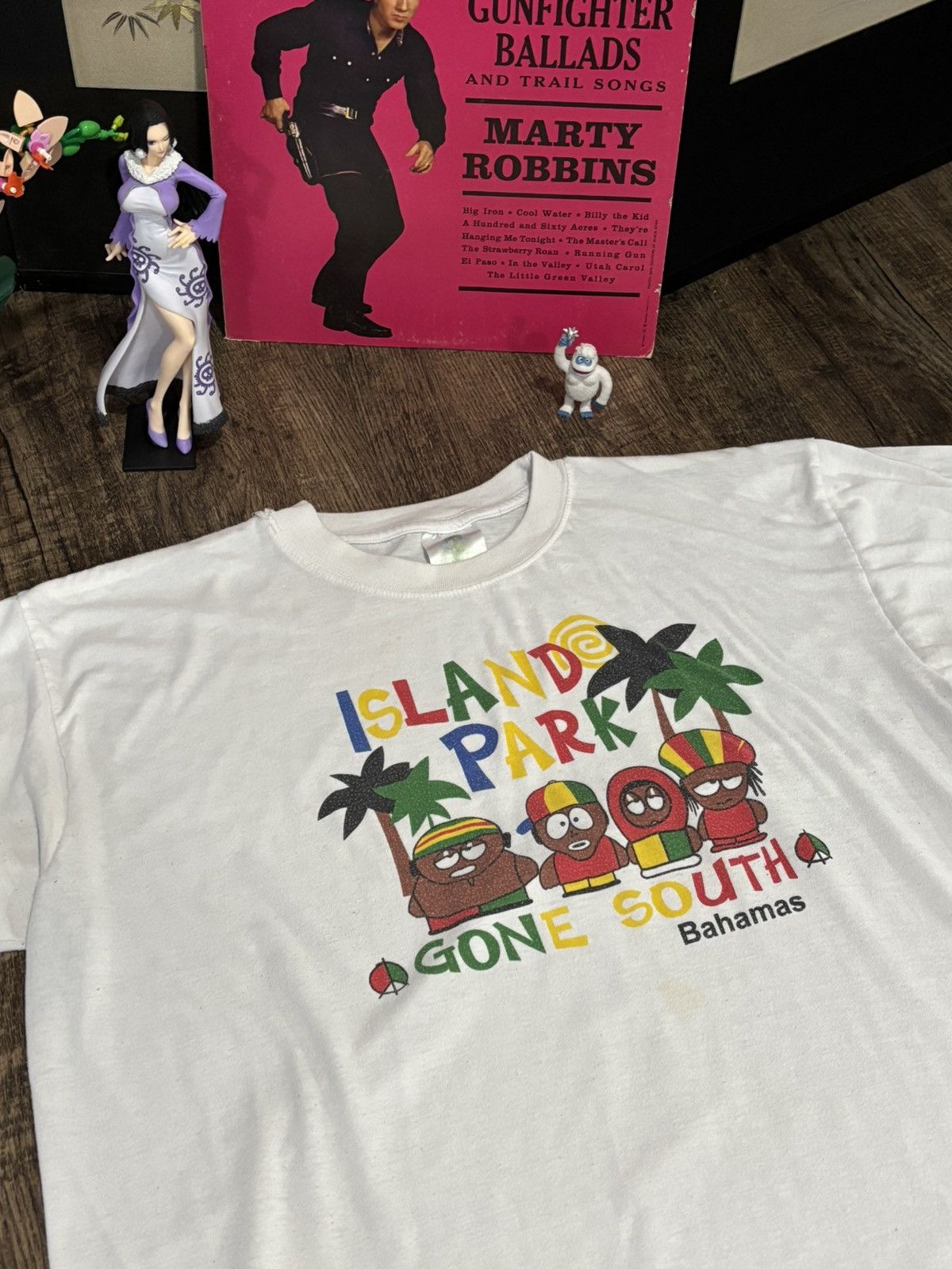Vintage 90s Bahamas South Park Parody Vacation Tee Xxl Hoodie, Sweatshirt | PodTeesHub.com