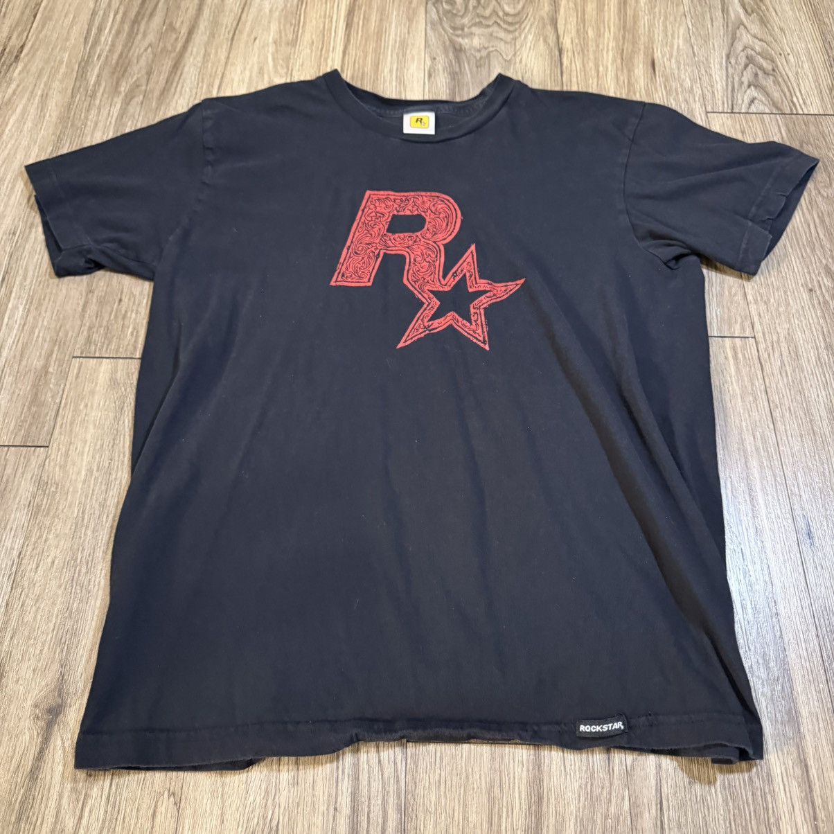 Rockstar Games Y2k 2000s Grunge Black Rockstar Games Gaming Promo Tee Hoodie, Sweatshirt | PodTeesHub.com