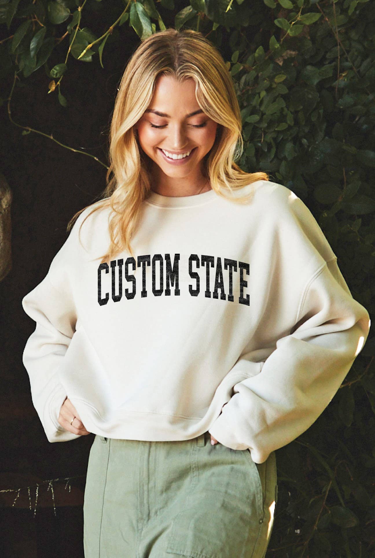 Custom State Mid Graphic Sweatshirt T-Shirts, Hoodie | PodTeesHub.com