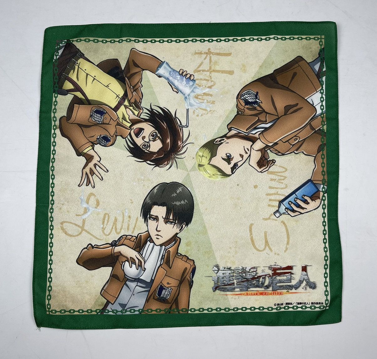 Japanese Brand Attack Titan Bandana Handkerchief Neckerchief Scarf T-Shirts, Hoodie, Sweatshirt