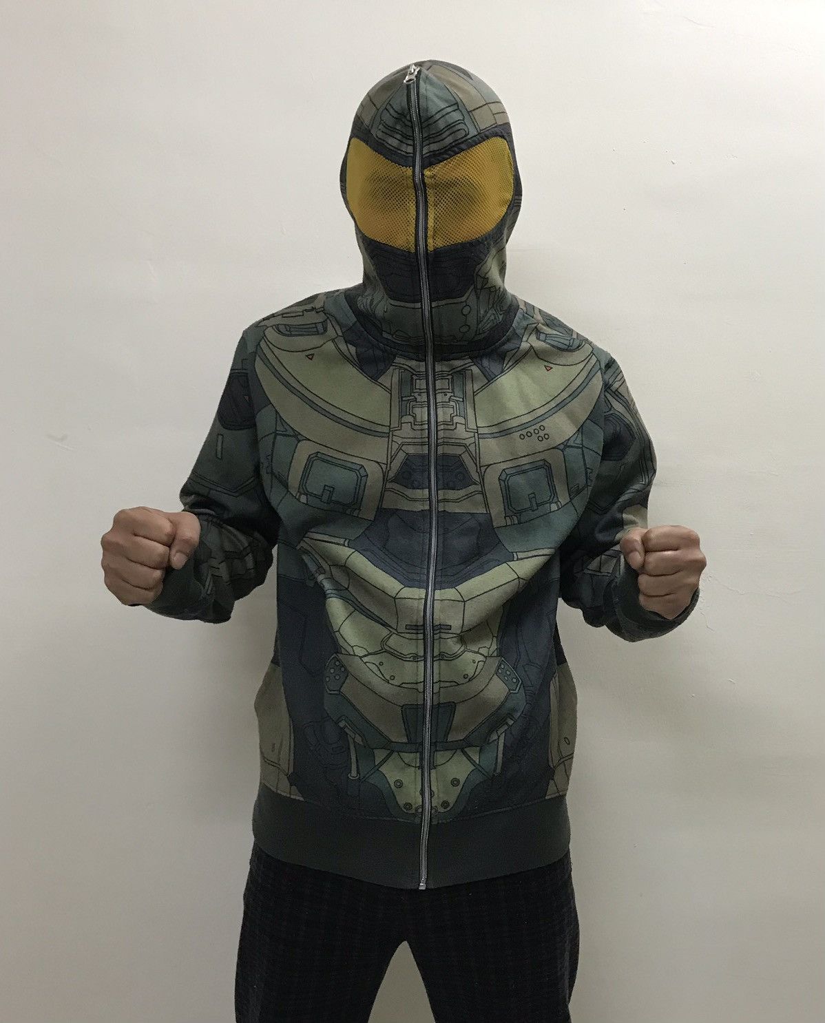 Japanese Brand X Vintage Halo 3 Full Print Hoodie Xbox 360 Gaming T-Shirts, Sweatshirt | PodTeesHub.com