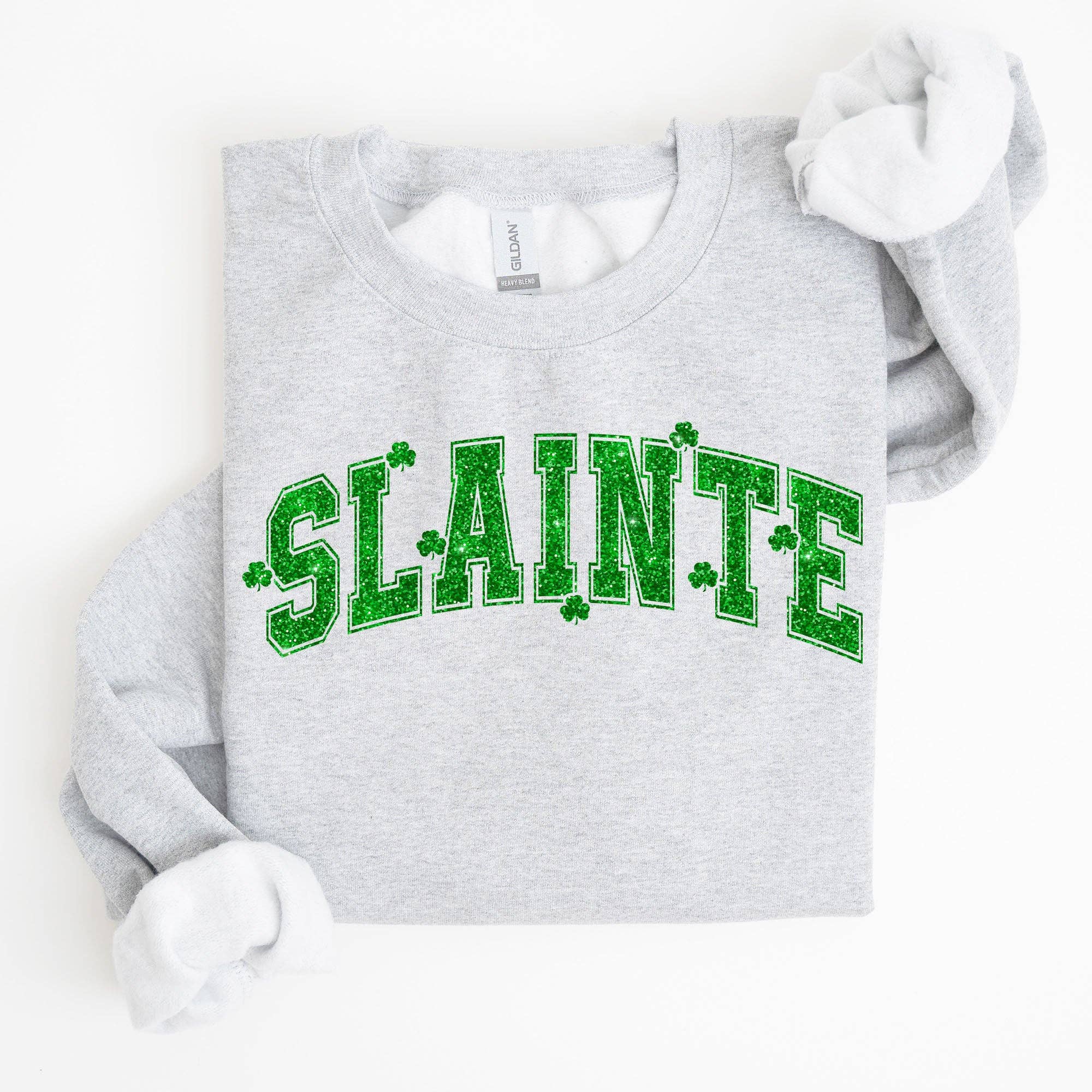 Slainte, Shamrock, Clover Irish St Patrick's Day Sweatshirt T-Shirts, Hoodie | PodTeesHub.com