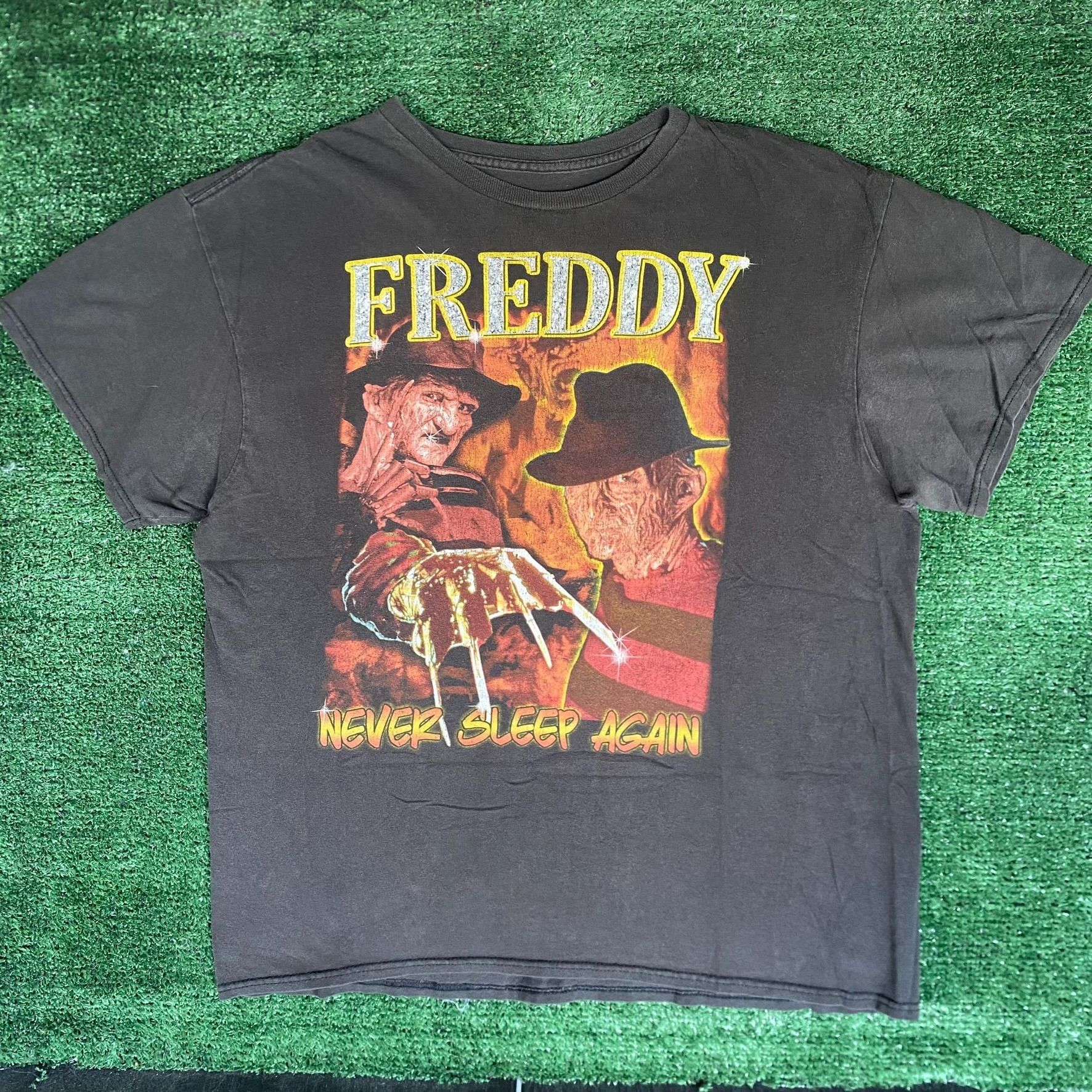 Vintage Y2k Freddy Kreuger Shirt Black Horror Movie Film Tee Hoodie, Sweatshirt | PodTeesHub.com