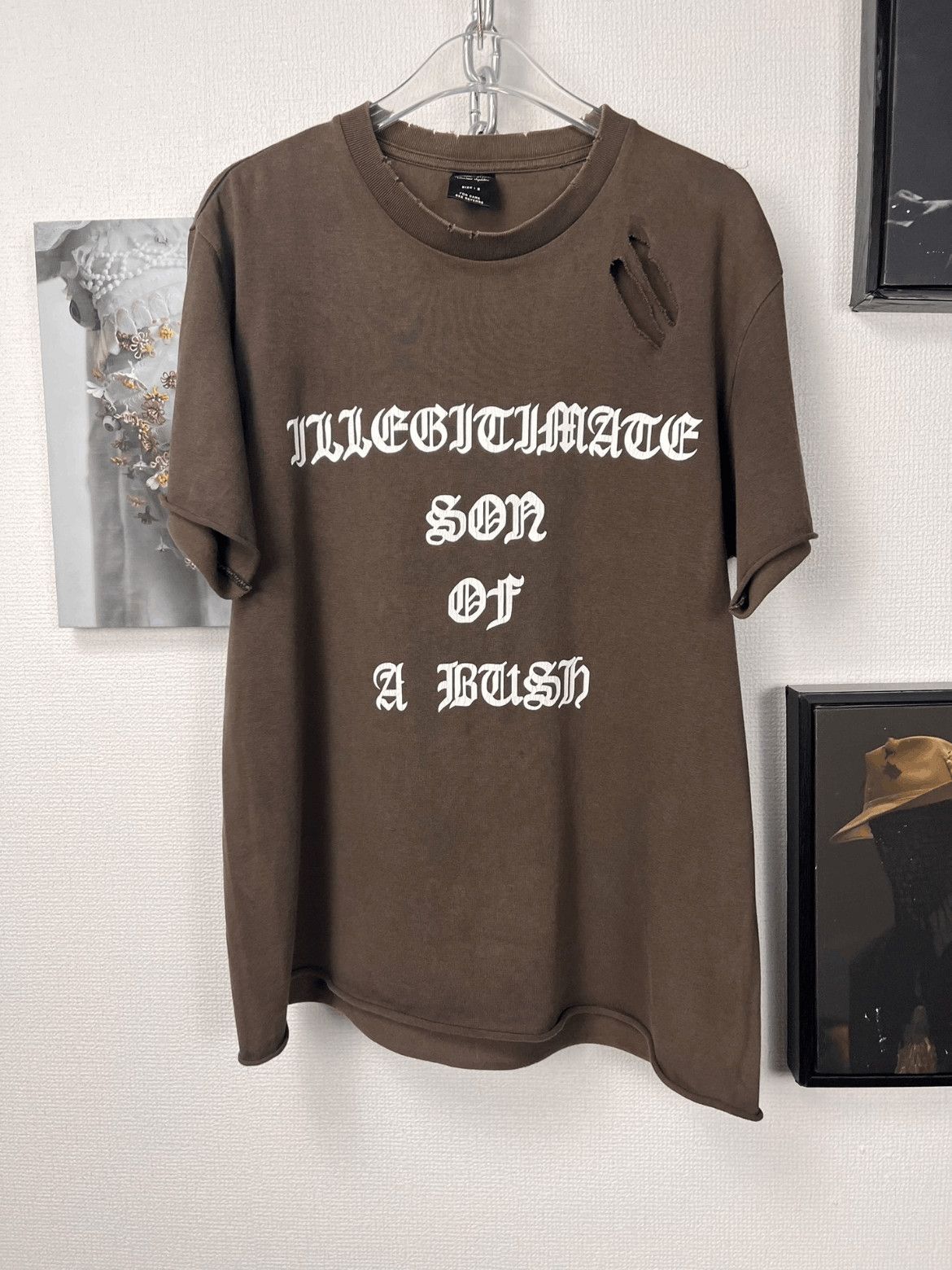 Number N Ine Sz 3 Number Nine Son Of Beach Distressed Tee Hoodie, Sweatshirt | PodTeesHub.com