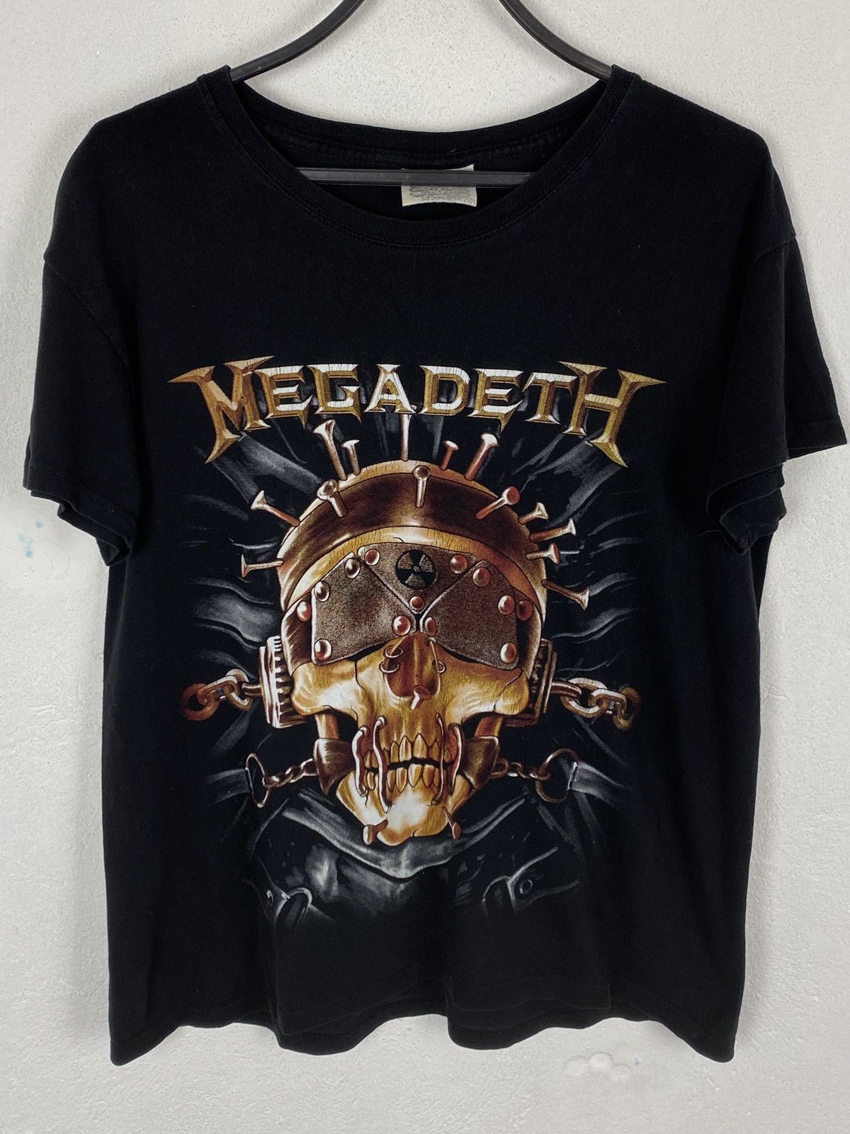 Band Tees 90s Vintage Bootleg Megadeth Crazy Design T Shirt Hoodie, Sweatshirt | PodTeesHub.com