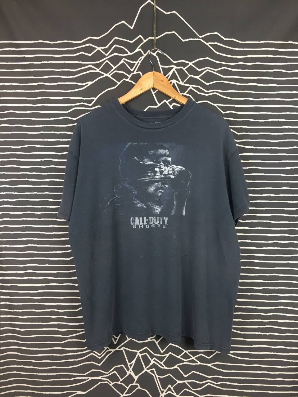 Playstation Vtg Distressed Call Duty Ghosts Video Game Promo T-Shirts, Hoodie, Sweatshirt