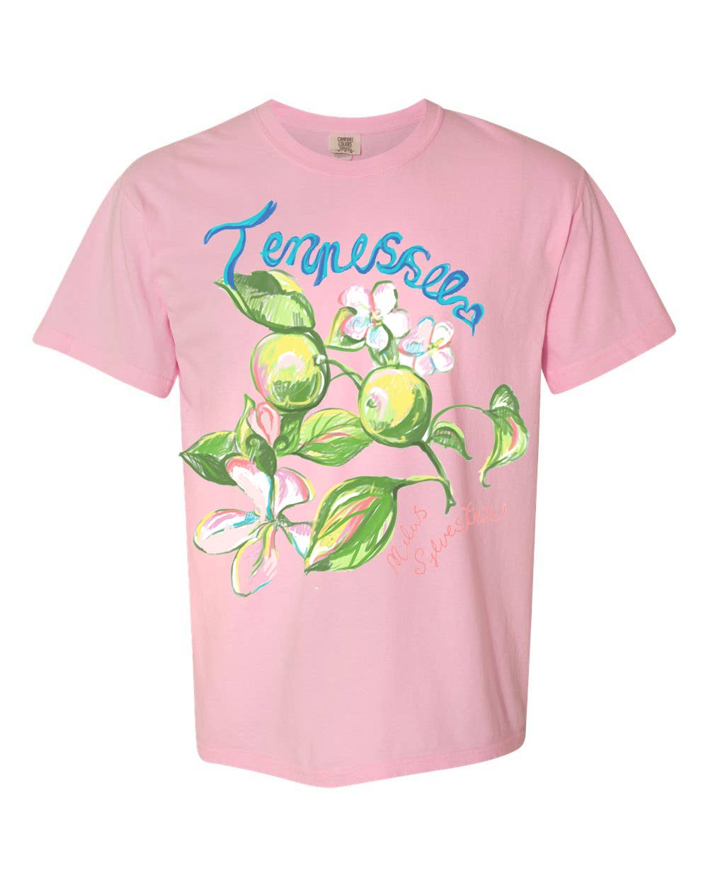 Tennessee Fruit Blossom Comfort Colors Tee Hoodie, Sweatshirt | PodTeesHub.com