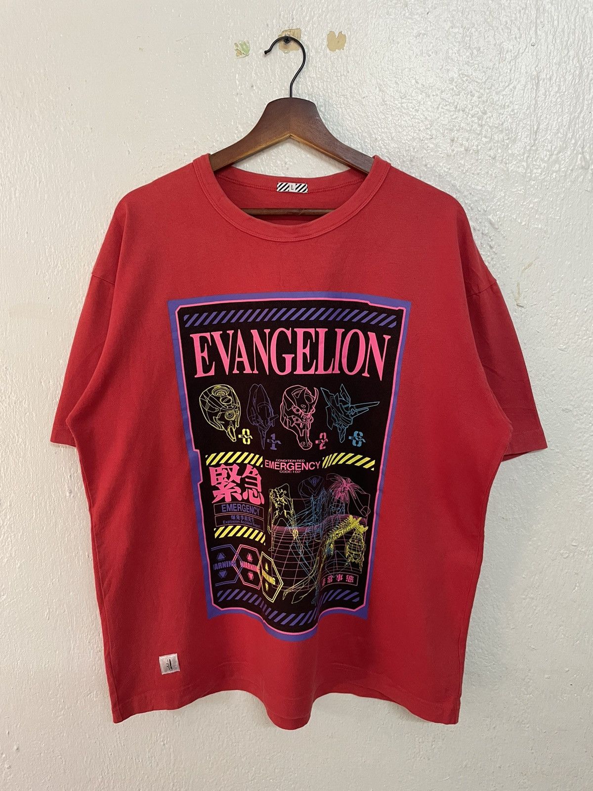 Anime Vintage Evangelion Tee Hoodie, Sweatshirt | PodTeesHub.com
