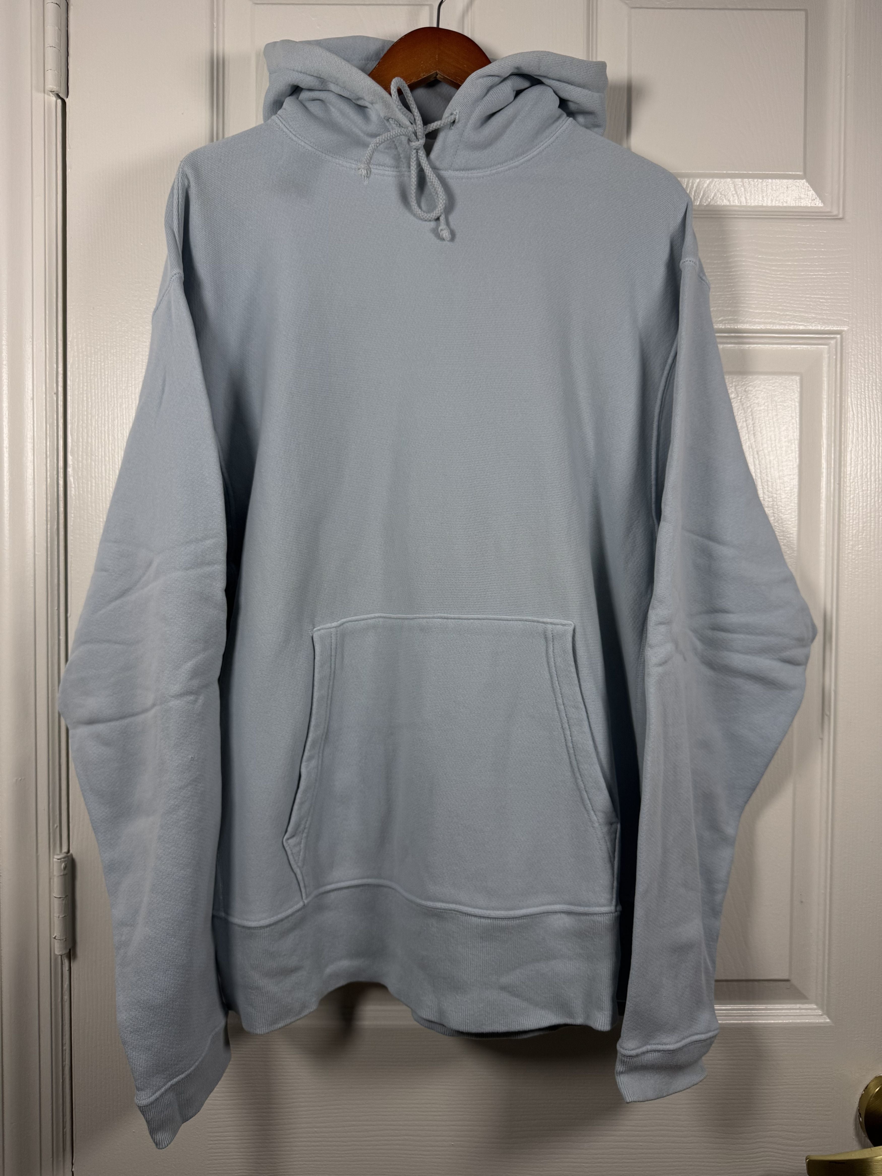 Paa Hooded Pullover Sweatshirt Light Blue Medium T-Shirts, Hoodie | PodTeesHub.com