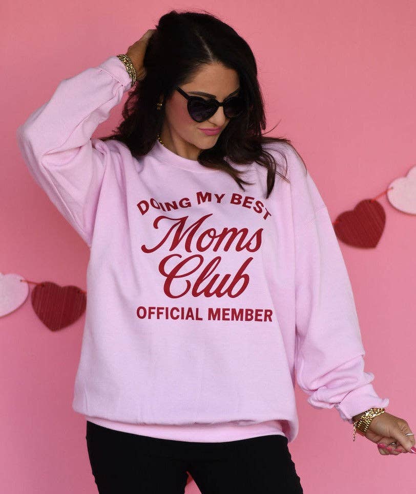 Doing My Best Moms Club Sweatshirt T-Shirts, Hoodie | PodTeesHub.com